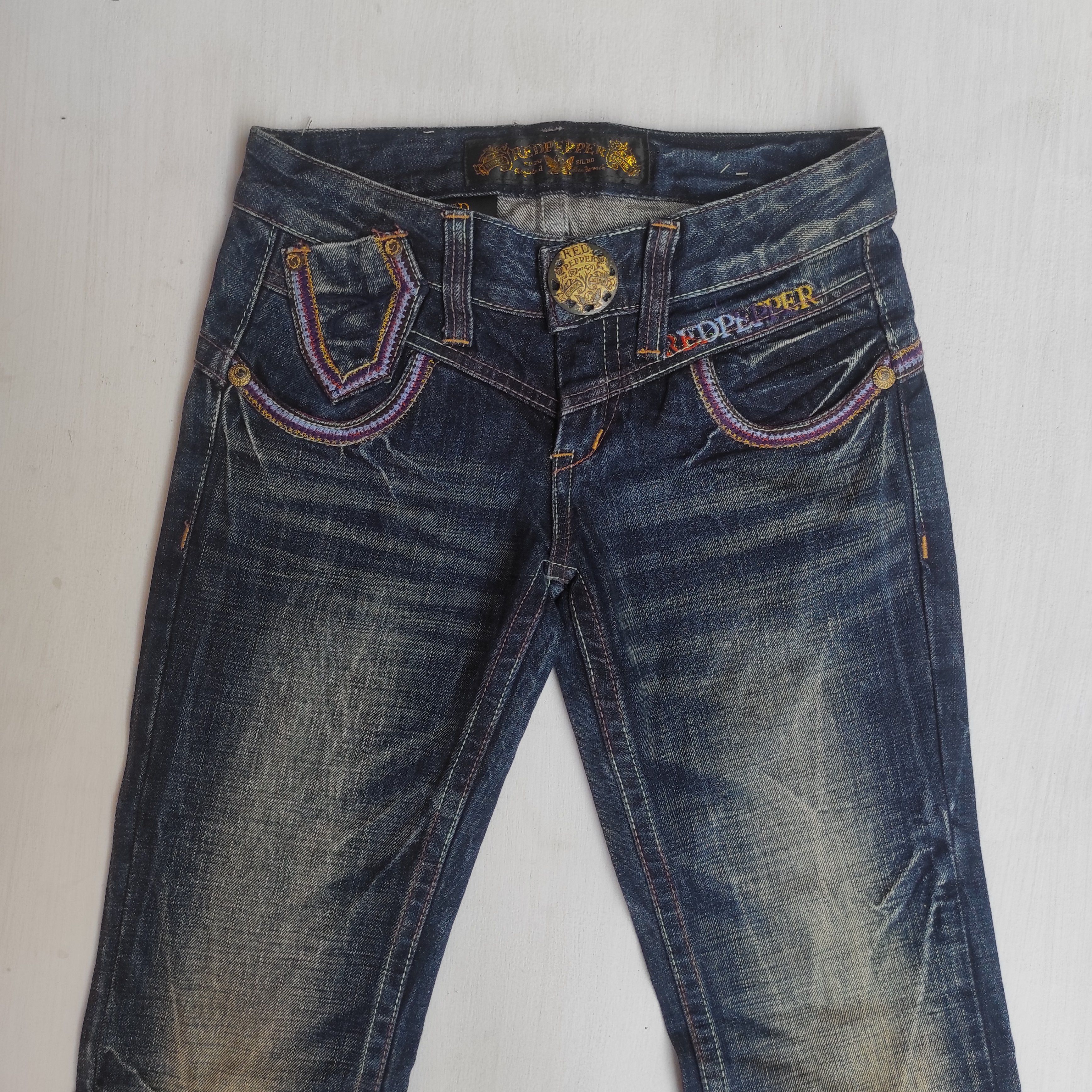Hysteric Glamour Flare Jeans RED PEPPER Low Rise Boot cut Size US 26 / EU 42 - 9 Thumbnail