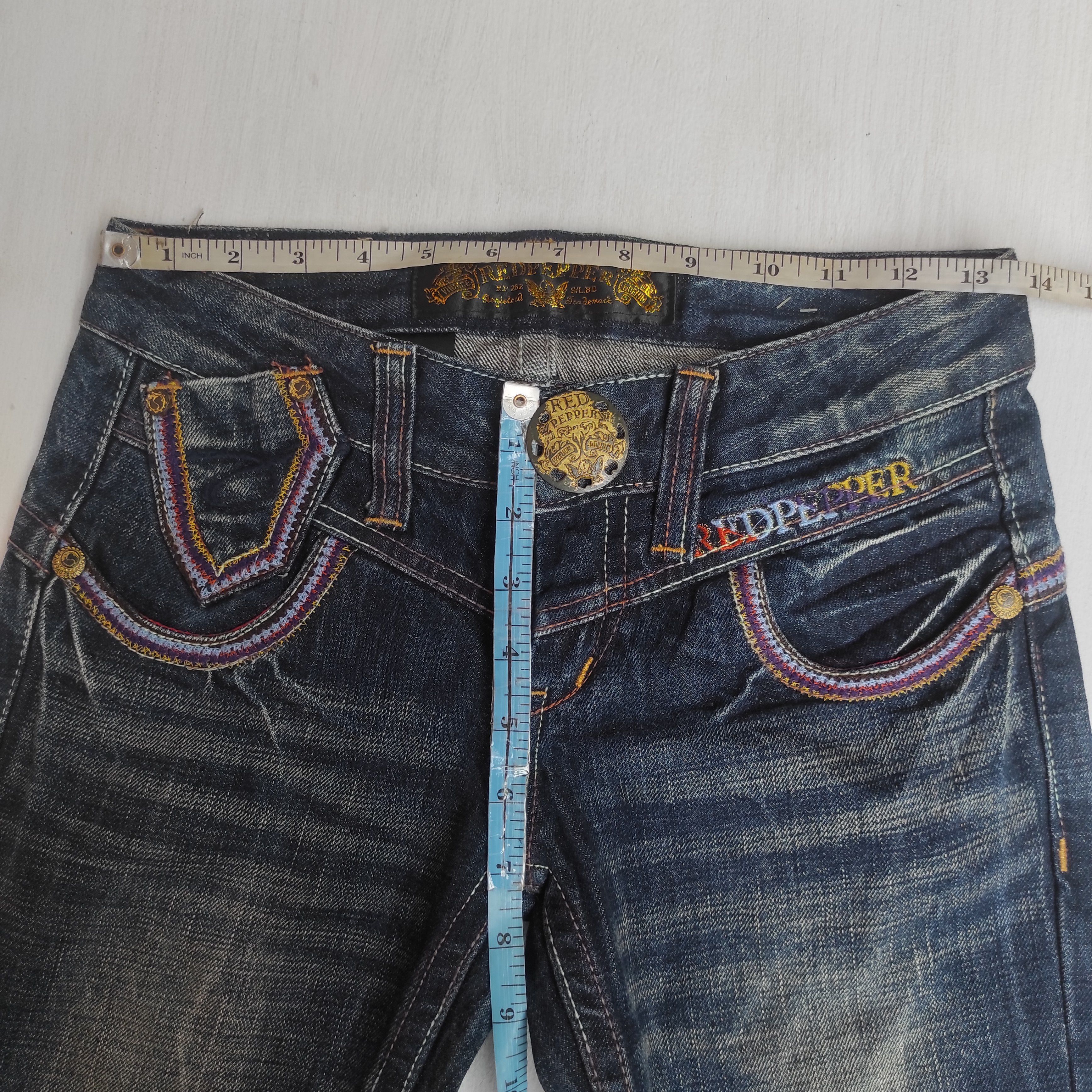 Hysteric Glamour Flare Jeans RED PEPPER Low Rise Boot cut Size US 26 / EU 42 - 18 Thumbnail