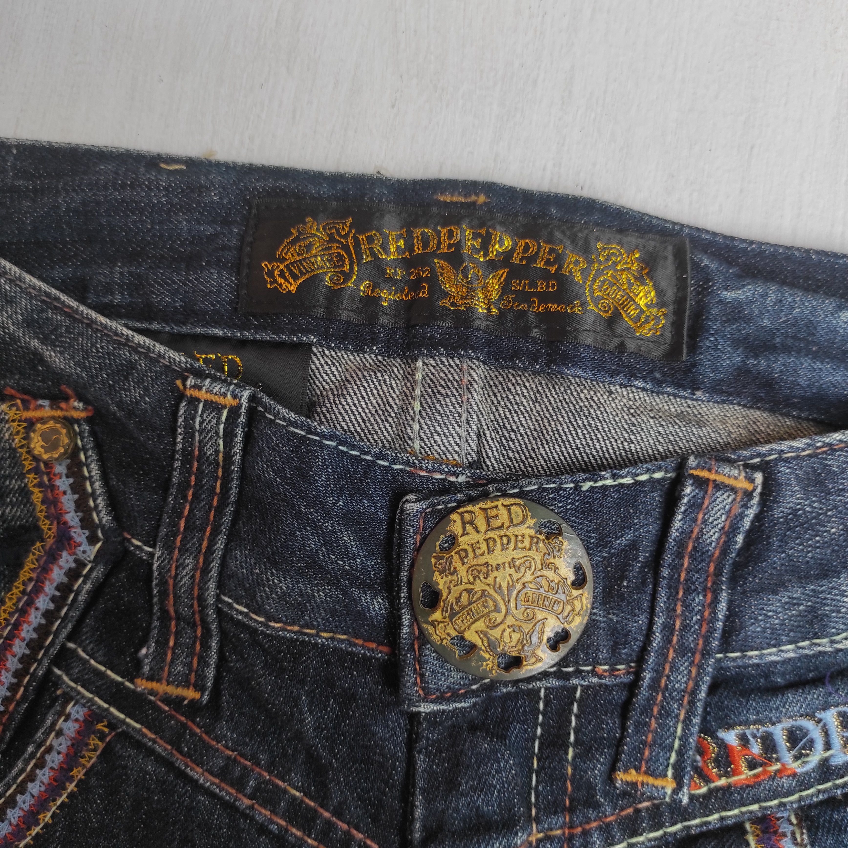 Hysteric Glamour Flare Jeans RED PEPPER Low Rise Boot cut Size US 26 / EU 42 - 14 Thumbnail