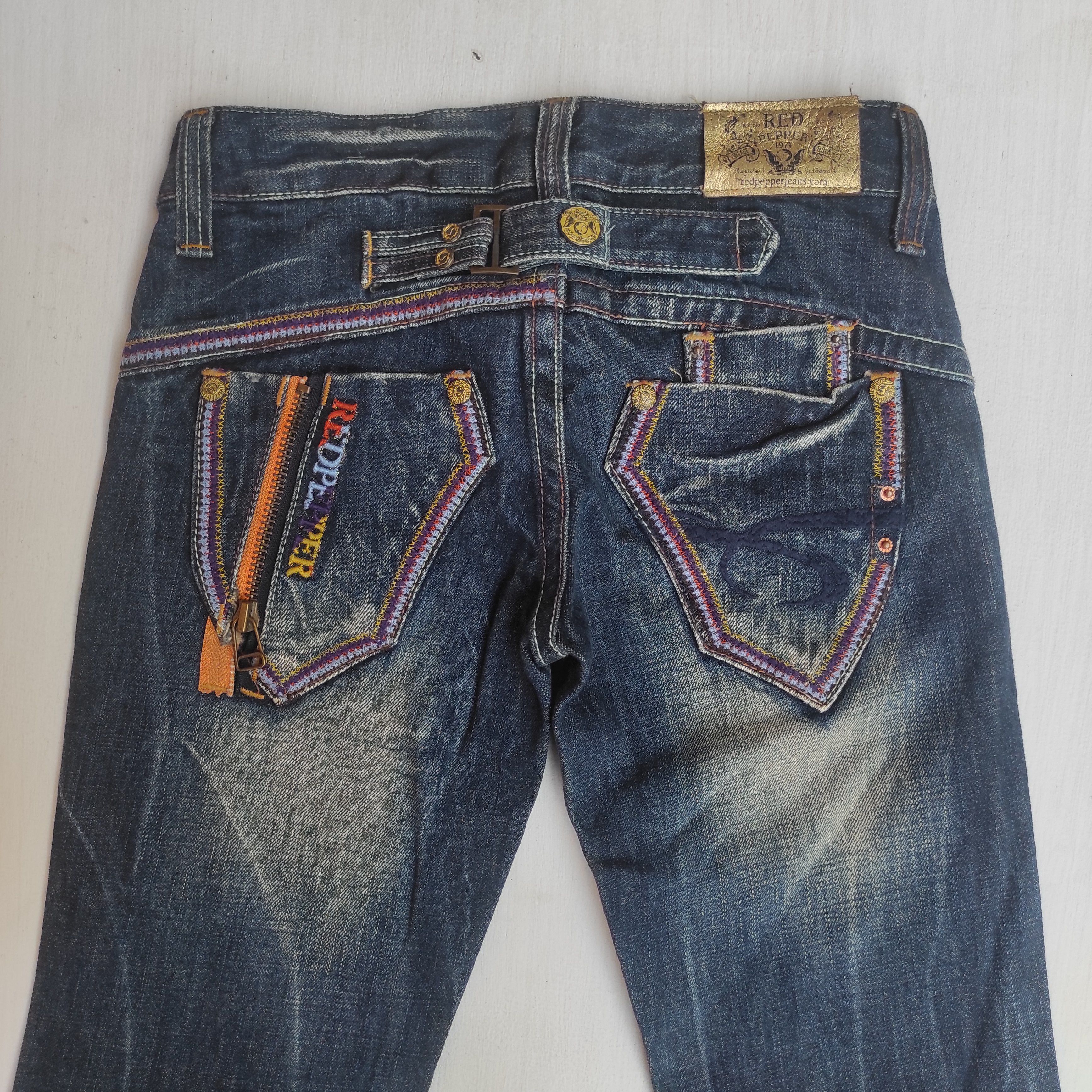 Hysteric Glamour Flare Jeans RED PEPPER Low Rise Boot cut Size US 26 / EU 42 - 3 Thumbnail