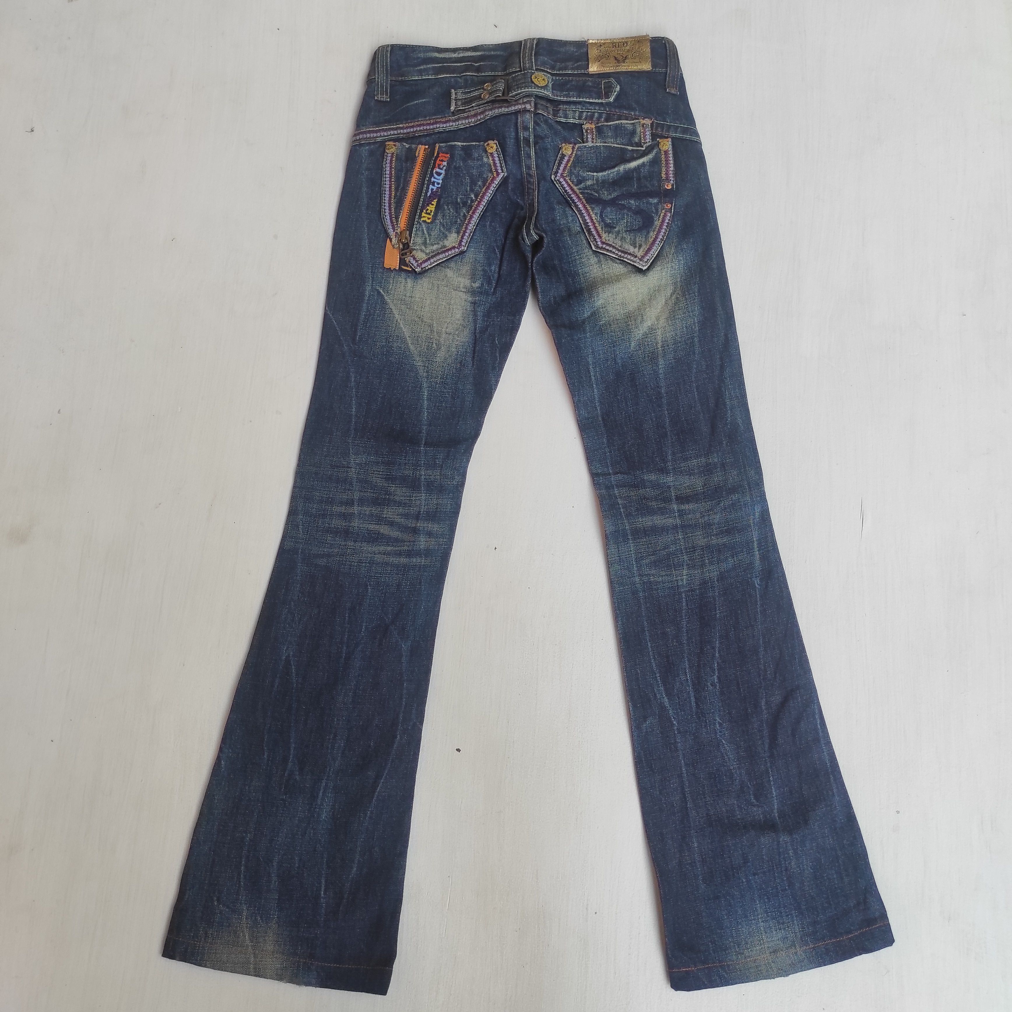 Hysteric Glamour Flare Jeans RED PEPPER Low Rise Boot cut Size US 26 / EU 42 - 2 Thumbnail