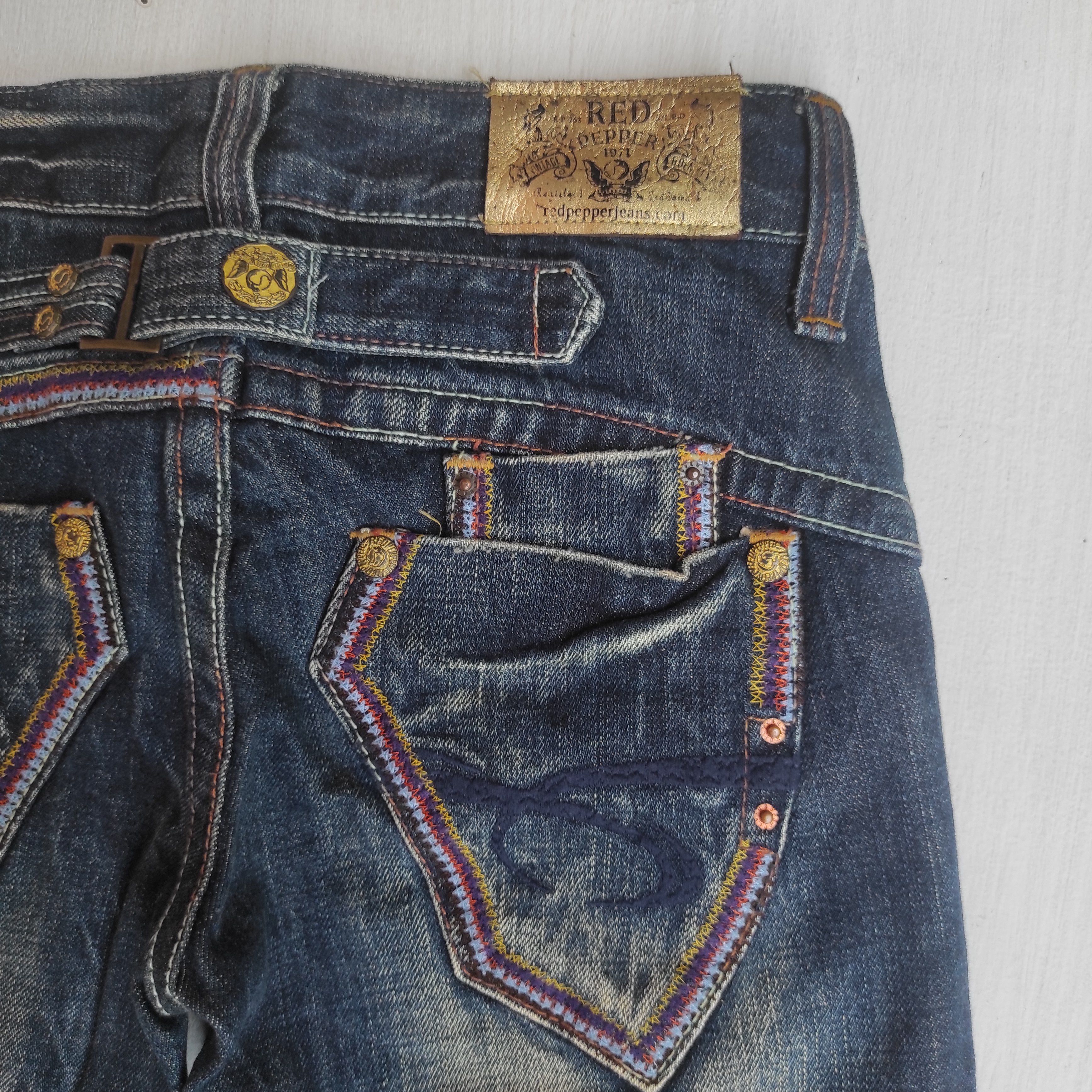 Hysteric Glamour Flare Jeans RED PEPPER Low Rise Boot cut Size US 26 / EU 42 - 5 Thumbnail