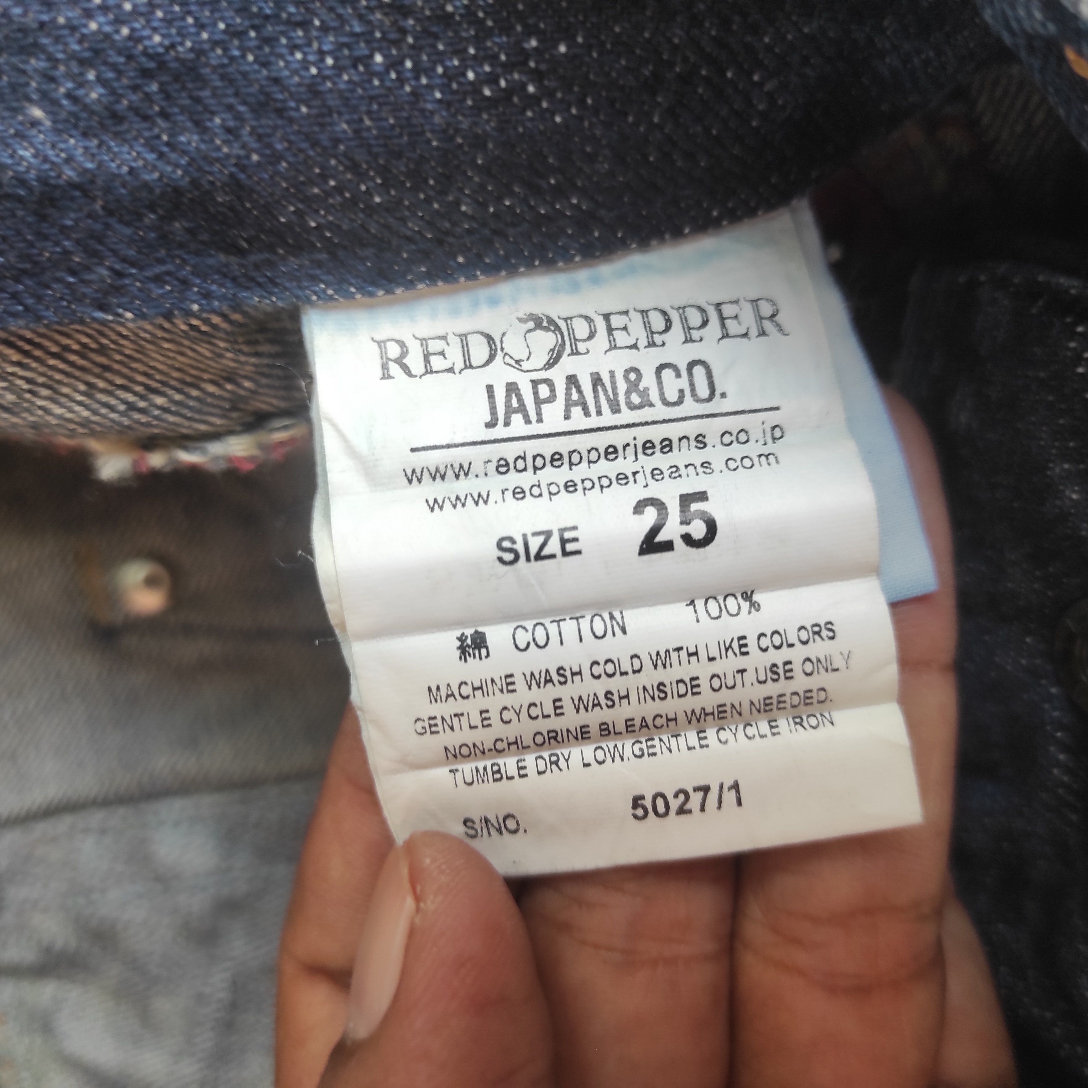 Hysteric Glamour Flare Jeans RED PEPPER Low Rise Boot cut Size US 26 / EU 42 - 15 Thumbnail