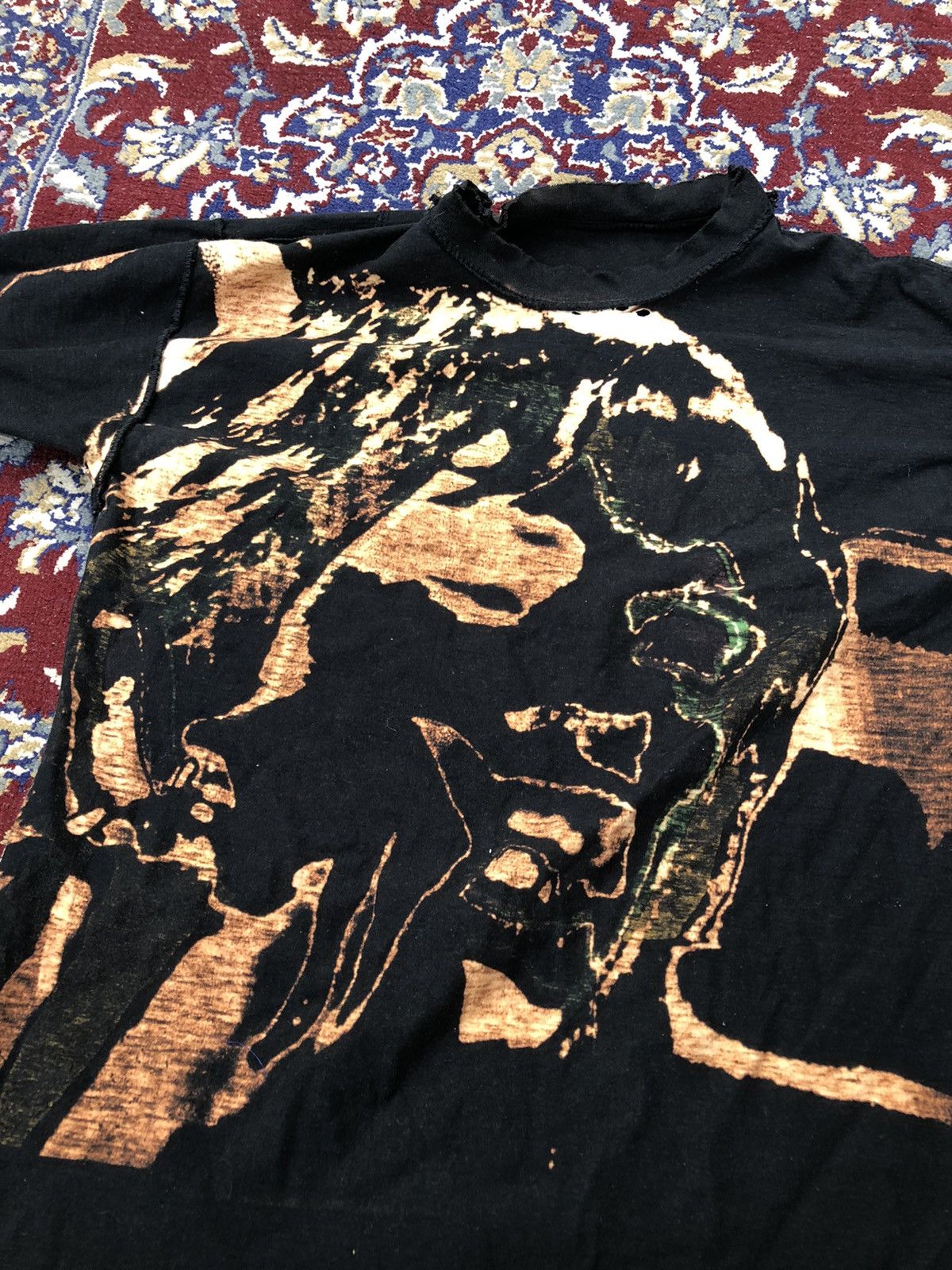 Band Tees Vintage The Buddhistpunk x Mick Jagger RS Acid Wash Tee Size US M / EU 48-50 / 2 - 12 Thumbnail