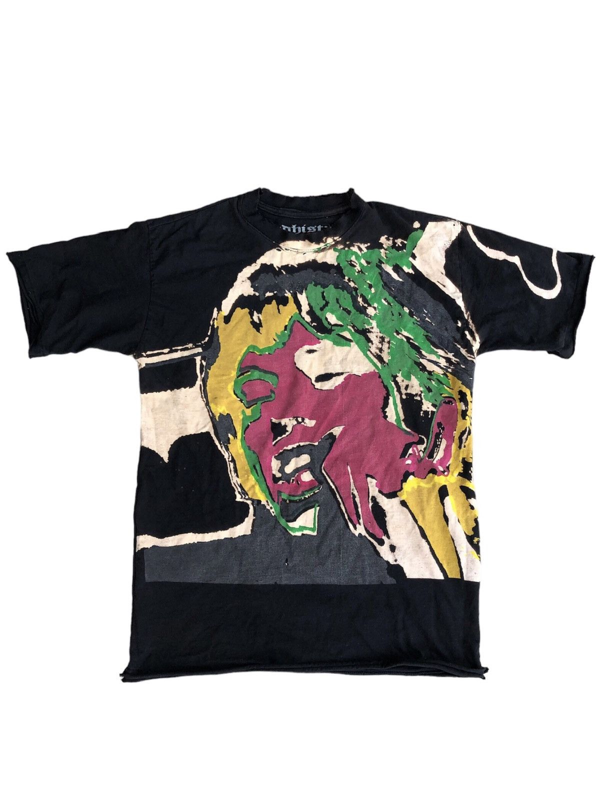 Band Tees Vintage The Buddhistpunk x Mick Jagger RS Acid Wash Tee Size US M / EU 48-50 / 2 - 1 Thumbnail