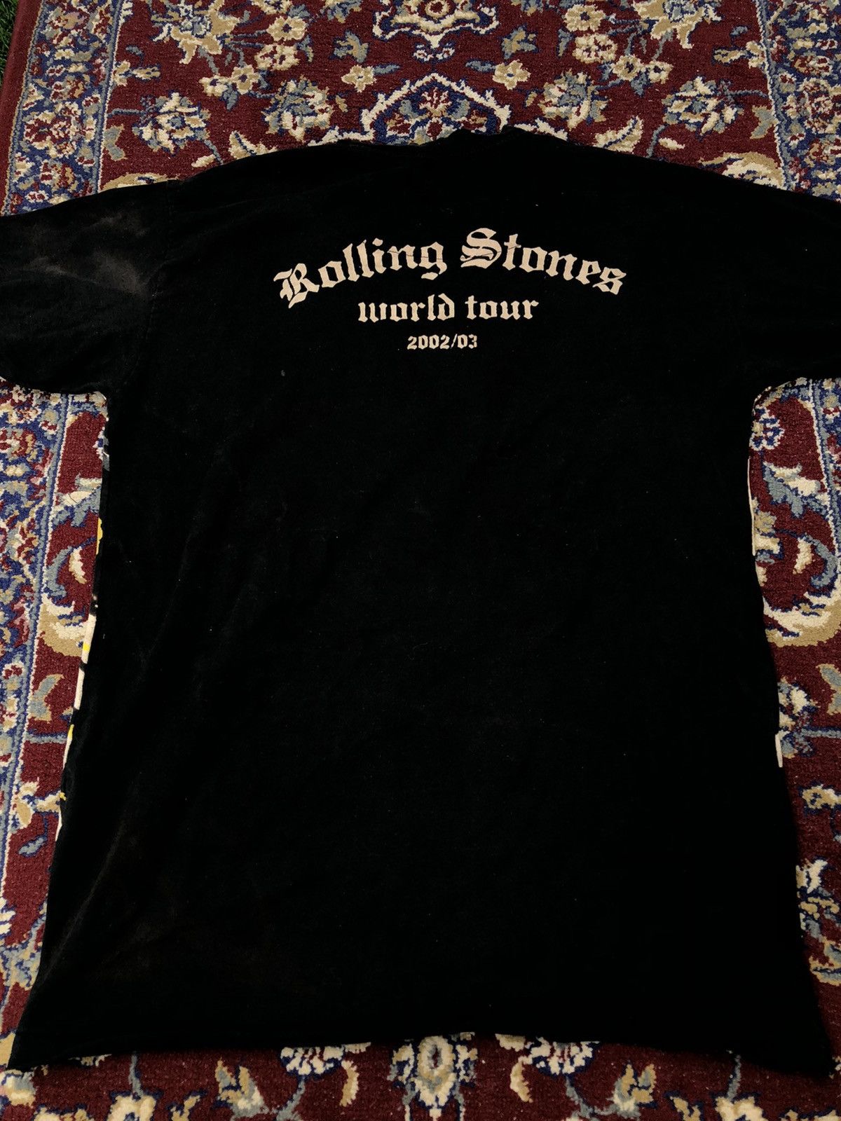 Band Tees Vintage The Buddhistpunk x Mick Jagger RS Acid Wash Tee Size US M / EU 48-50 / 2 - 9 Thumbnail