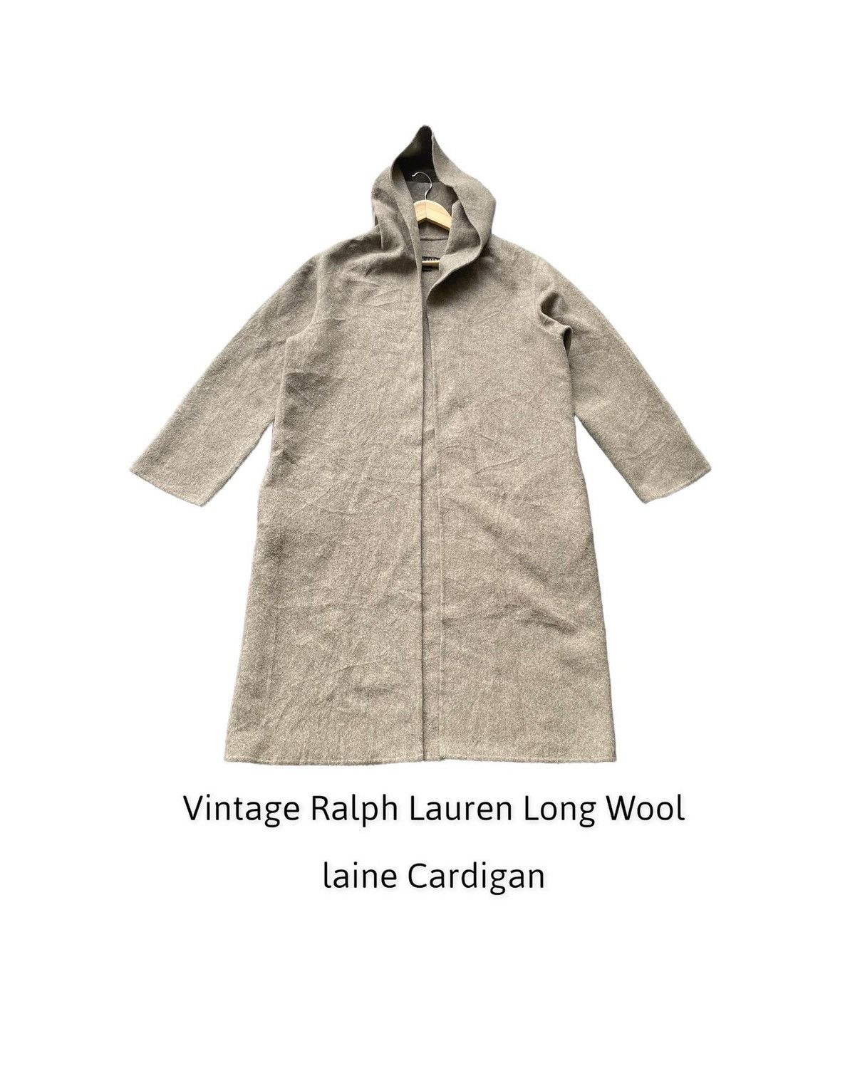 RRL Ralph Lauren Vintage Ralph Lauren Long Wool Cardigan Size L / US 10 / IT 46 - 1 Thumbnail