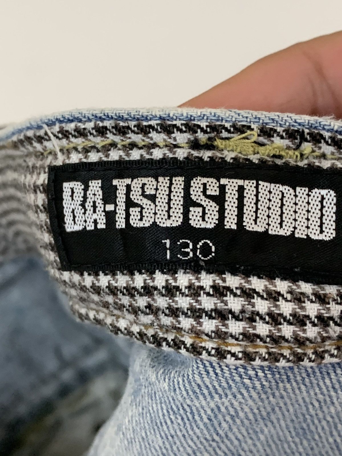Japanese Brand × Vintage Skulls Design🔥🔥 XST. Ba-Tsu Studio Jeans Size US 27 - 19 Thumbnail