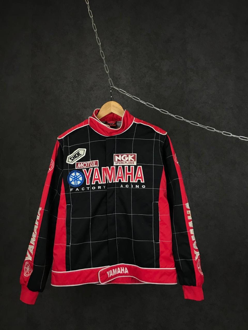 image of Yamaha Vintage Racing Formula Uno Overprinted Jacket, Men's (Size Small)