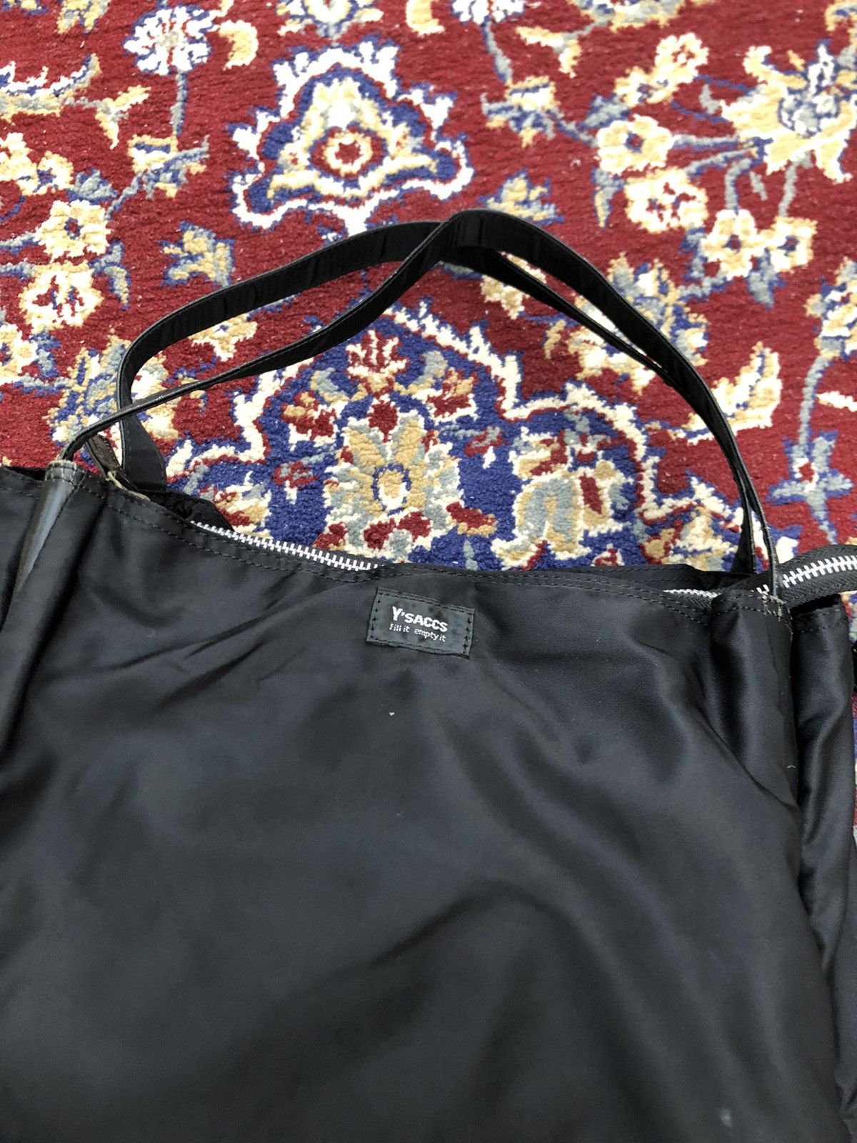 Yohji Yamamoto Y’saacs Yohji Yamamoto Nylon Duffle Gym Travel Bag Size ONE SIZE - 5 Thumbnail