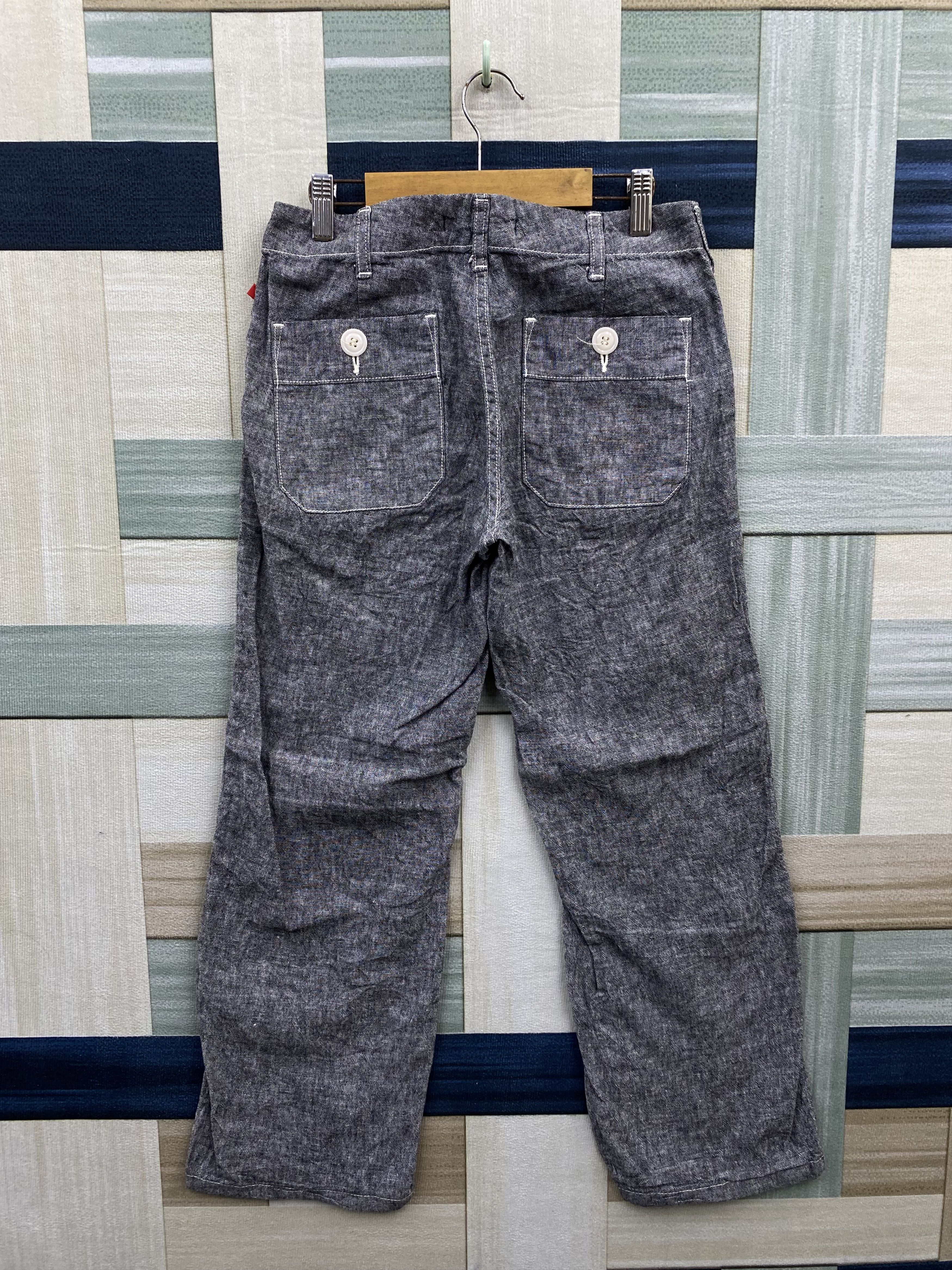 Japanese Brand Japanese brand John Bull Chambray Casual Pant Size 27" / US 4 / IT 40 - 2 Thumbnail