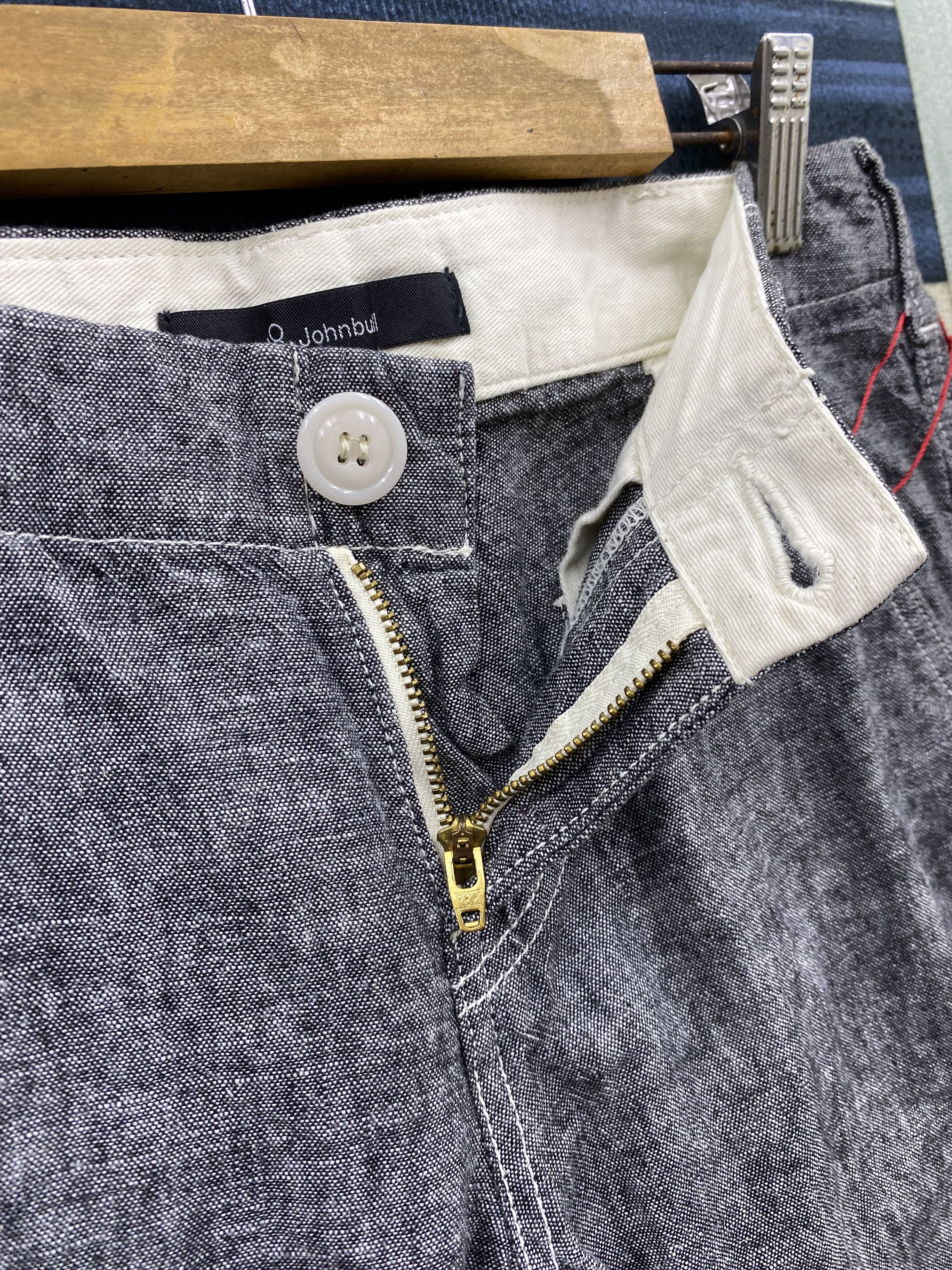 Japanese Brand Japanese brand John Bull Chambray Casual Pant Size 27" / US 4 / IT 40 - 7 Thumbnail