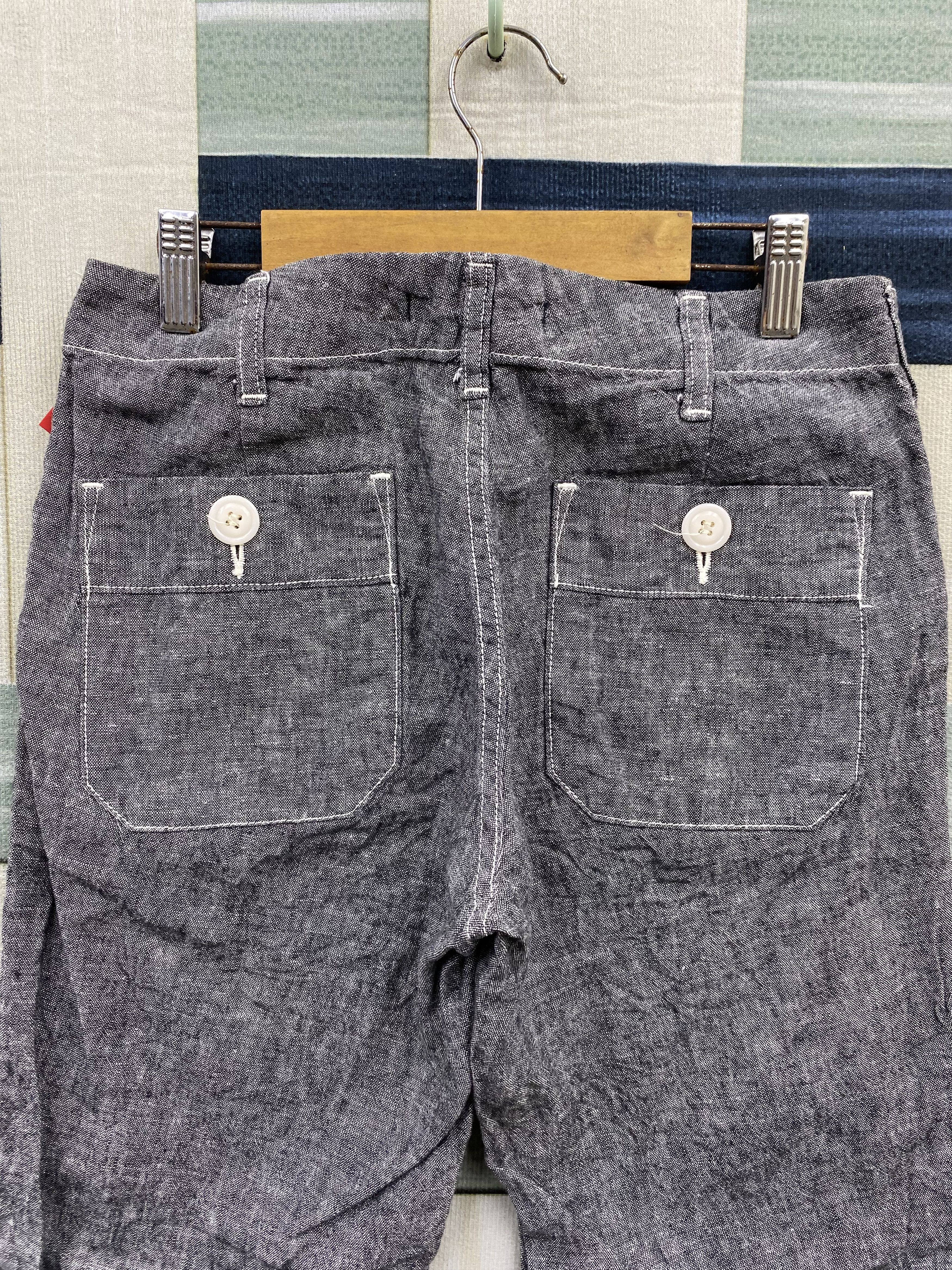 Japanese Brand Japanese brand John Bull Chambray Casual Pant Size 27" / US 4 / IT 40 - 4 Thumbnail