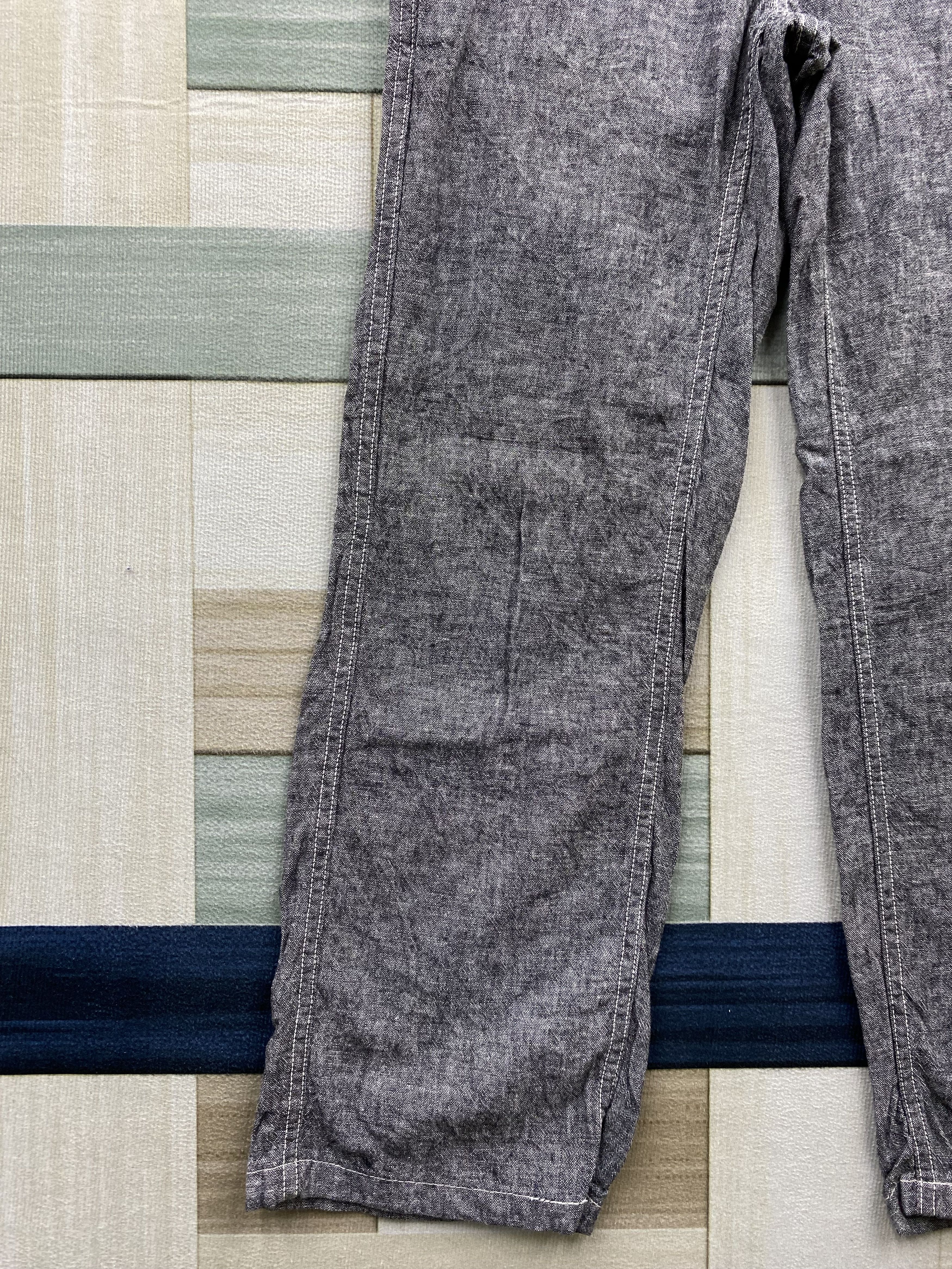 Japanese Brand Japanese brand John Bull Chambray Casual Pant Size 27" / US 4 / IT 40 - 5 Thumbnail