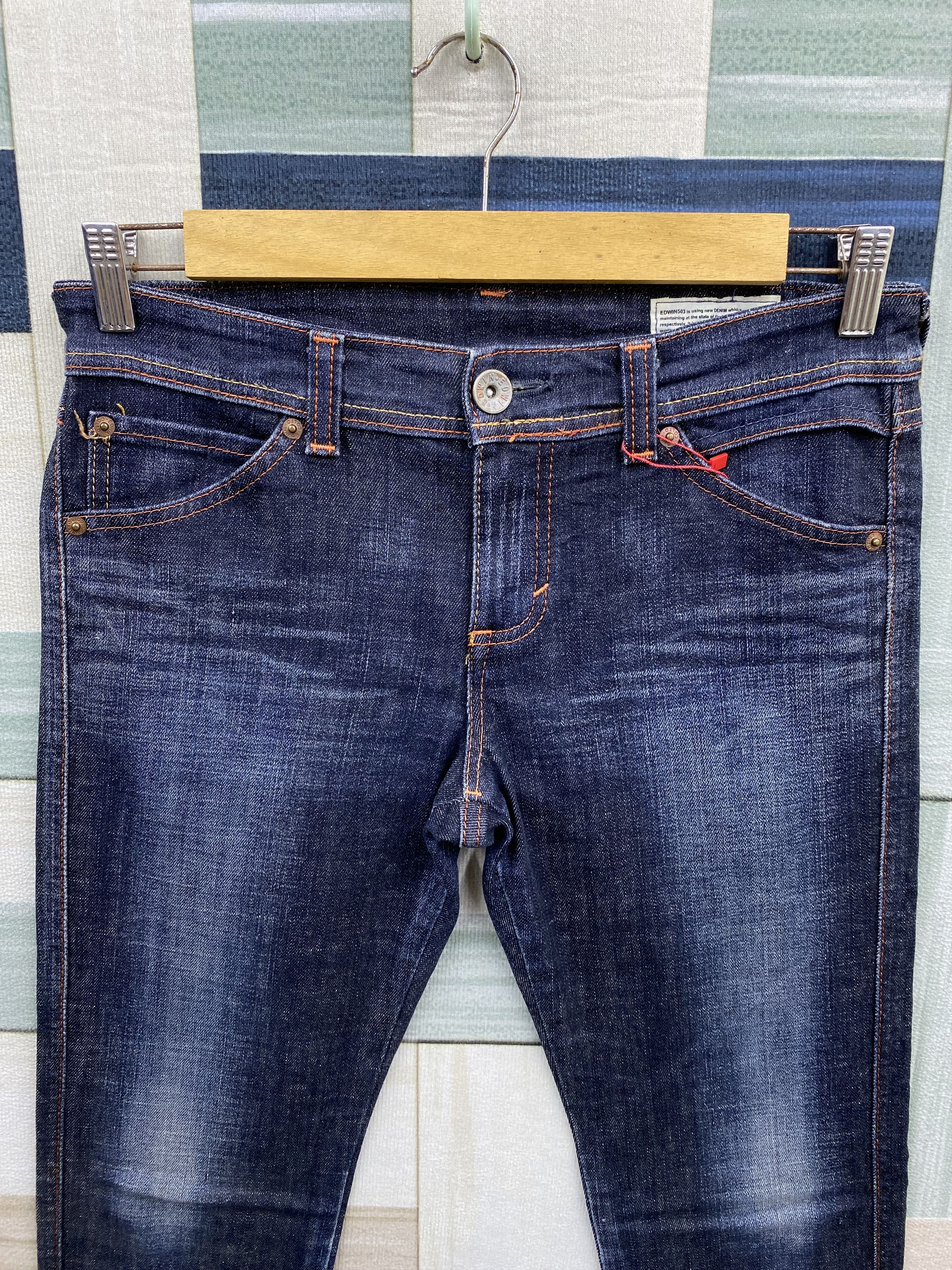 Edwin Edwin 503 Blue Trip Slim Fit Denim Jean Size US 31 - 3 Thumbnail