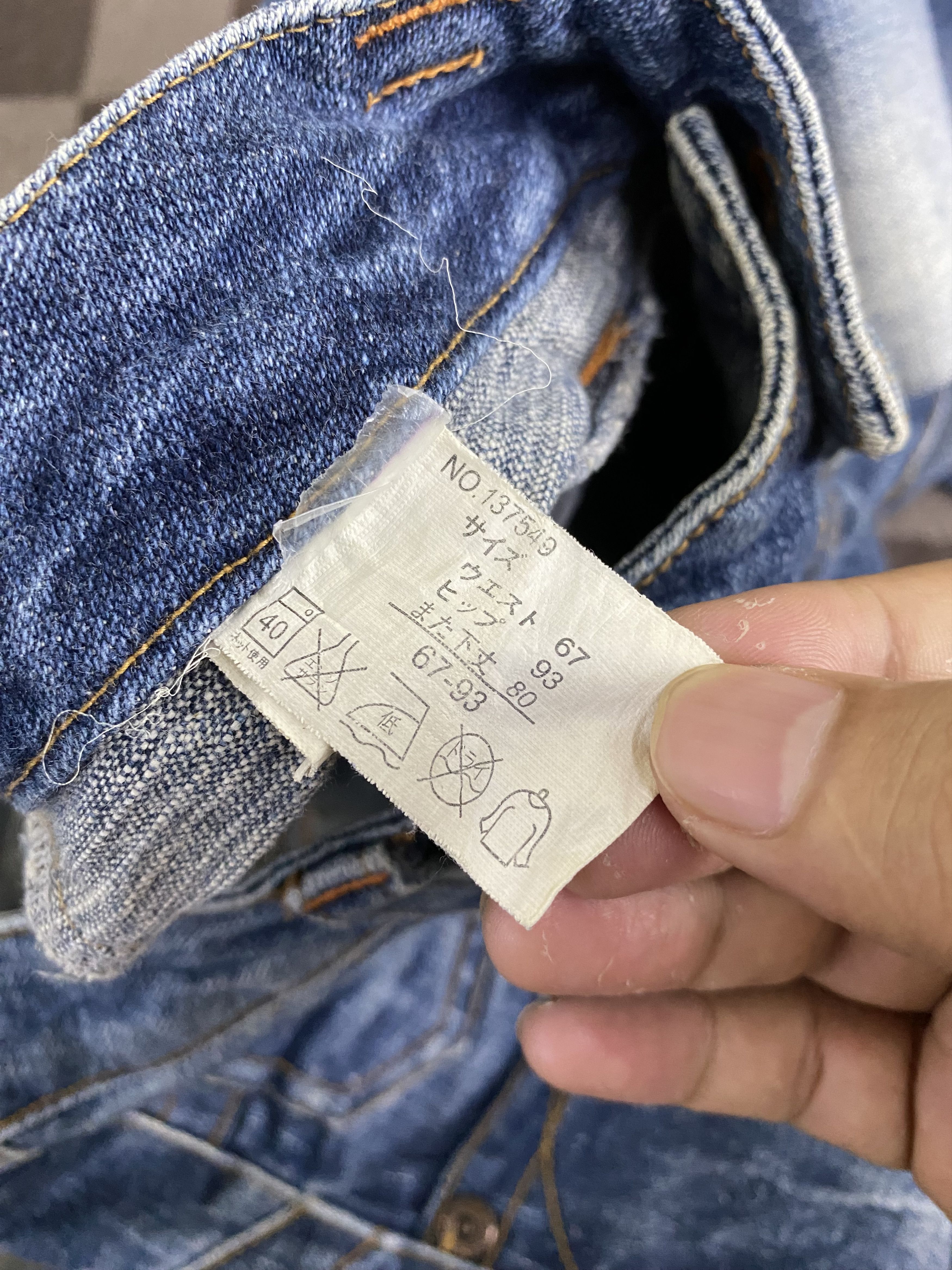 If Six Was Nine Vintage Japanese Brand Faded Blue Flare Denim Jean Size 30" / US 8 / IT 44 - 18 Thumbnail