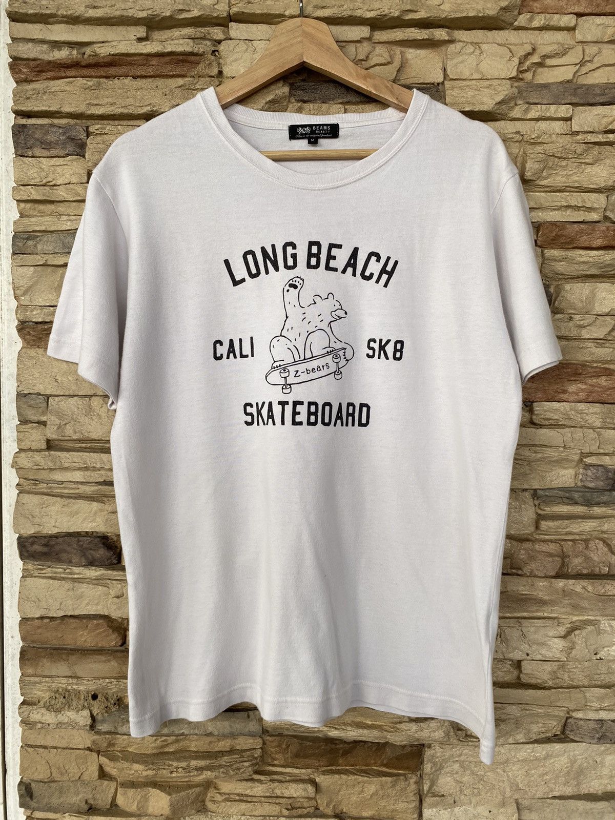 Japanese Brand Beams Hearts Long Beach Skateboarding Size US M / EU 48-50 / 2 - 1 Thumbnail