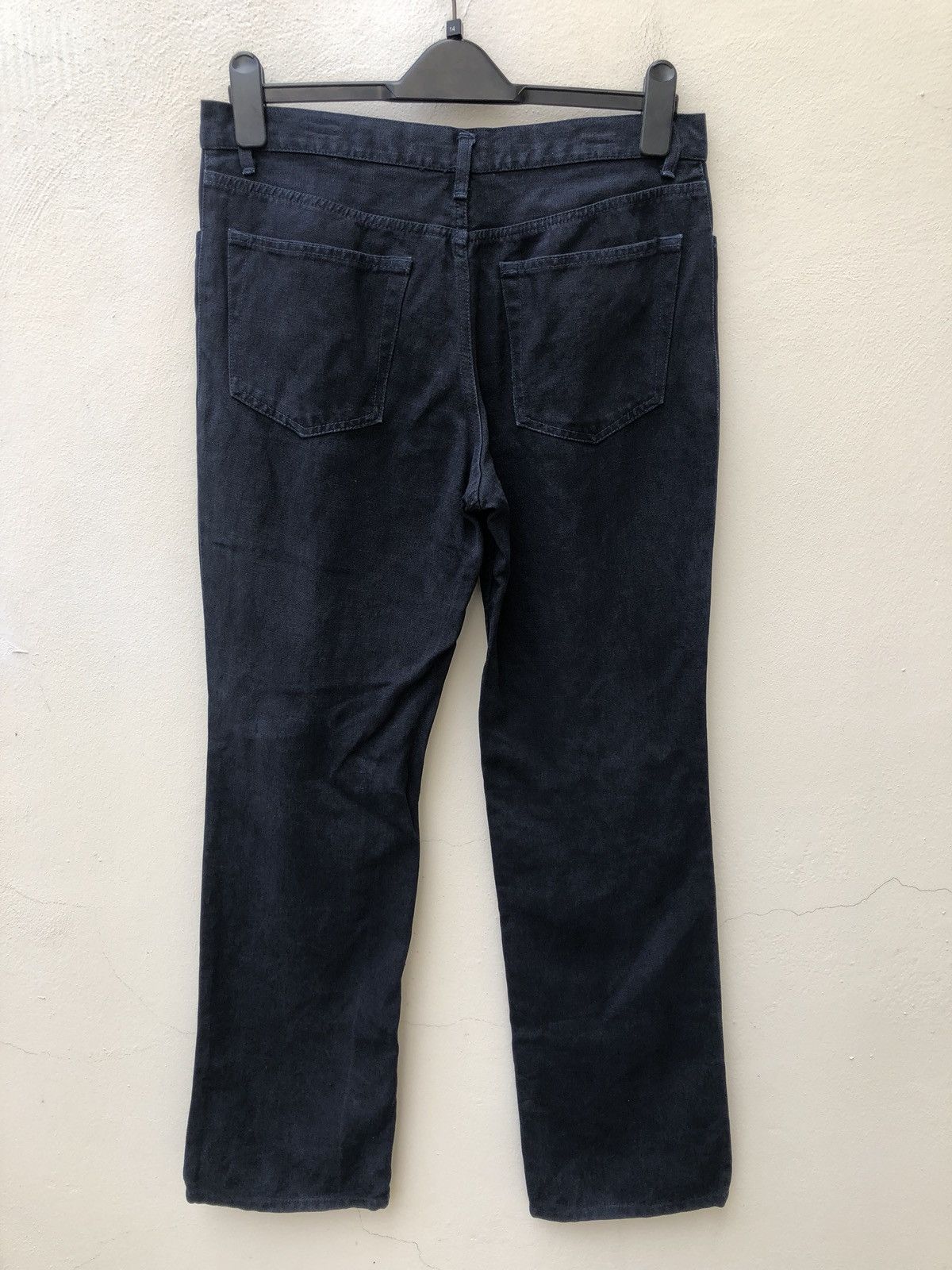 ADAM ET ROPE Adam et Rope Made in Japan Indigo Linen Jeans Size US 31 - 5 Thumbnail