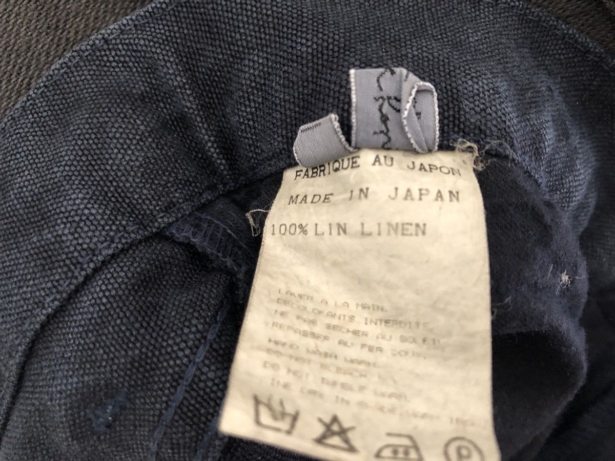 ADAM ET ROPE Adam et Rope Made in Japan Indigo Linen Jeans Size US 31 - 8 Thumbnail