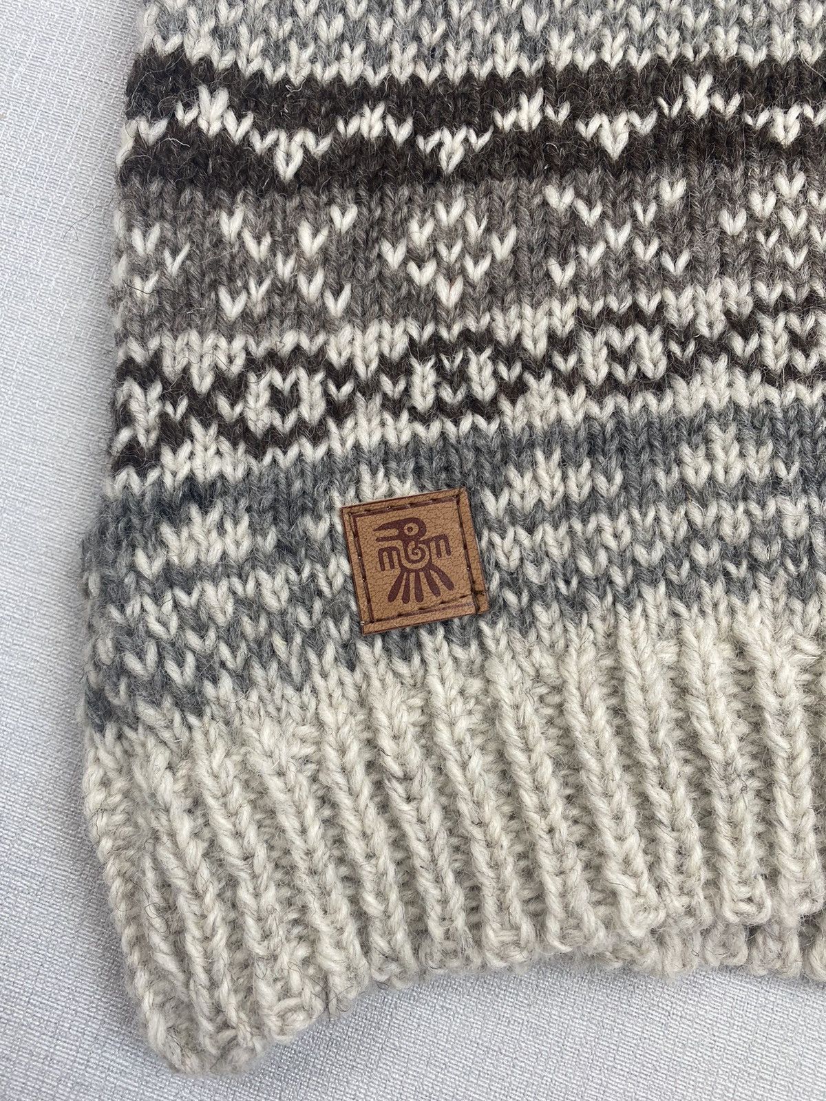 Vintage Women’s Pachamama Handknit Wool Vest Sweater size S Size S / US 4 / IT 40 - 3 Thumbnail