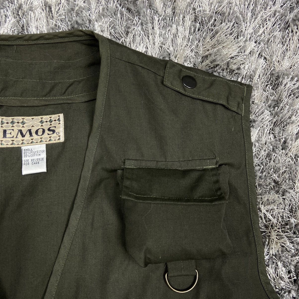 Japanese Brand ARCHIVE BAGGY PUFF MULTIPOCKET UTILITY BONDAGE VEST - № 2082 Size US L / EU 52-54 / 3 - 6 Thumbnail