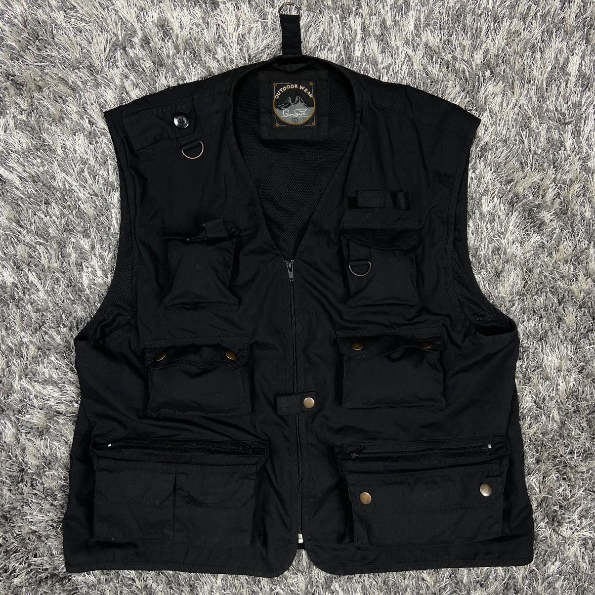 Japanese Brand MULTIPOCKET TACTICAL MILITARY VEST Size US L / EU 52-54 / 3 - 1 Thumbnail