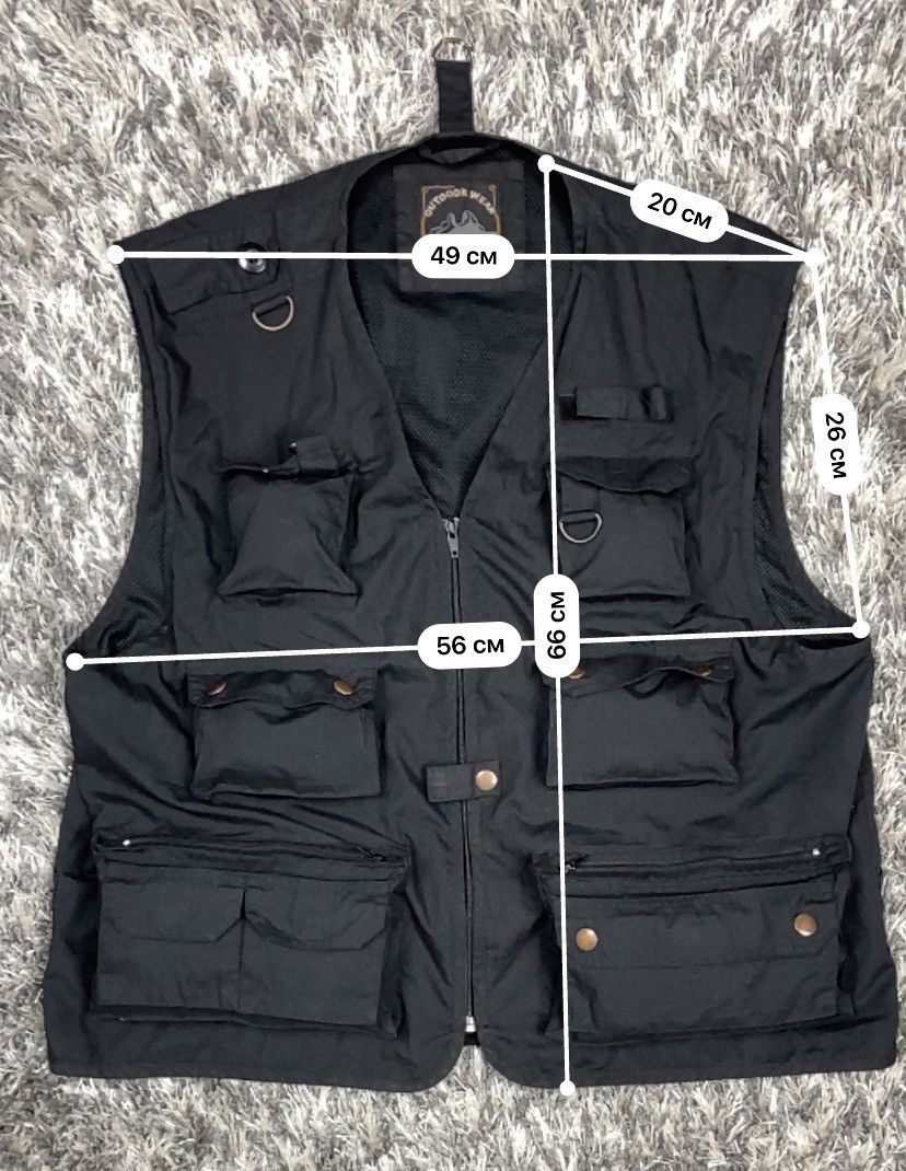 Japanese Brand MULTIPOCKET TACTICAL MILITARY VEST Size US L / EU 52-54 / 3 - 5 Thumbnail