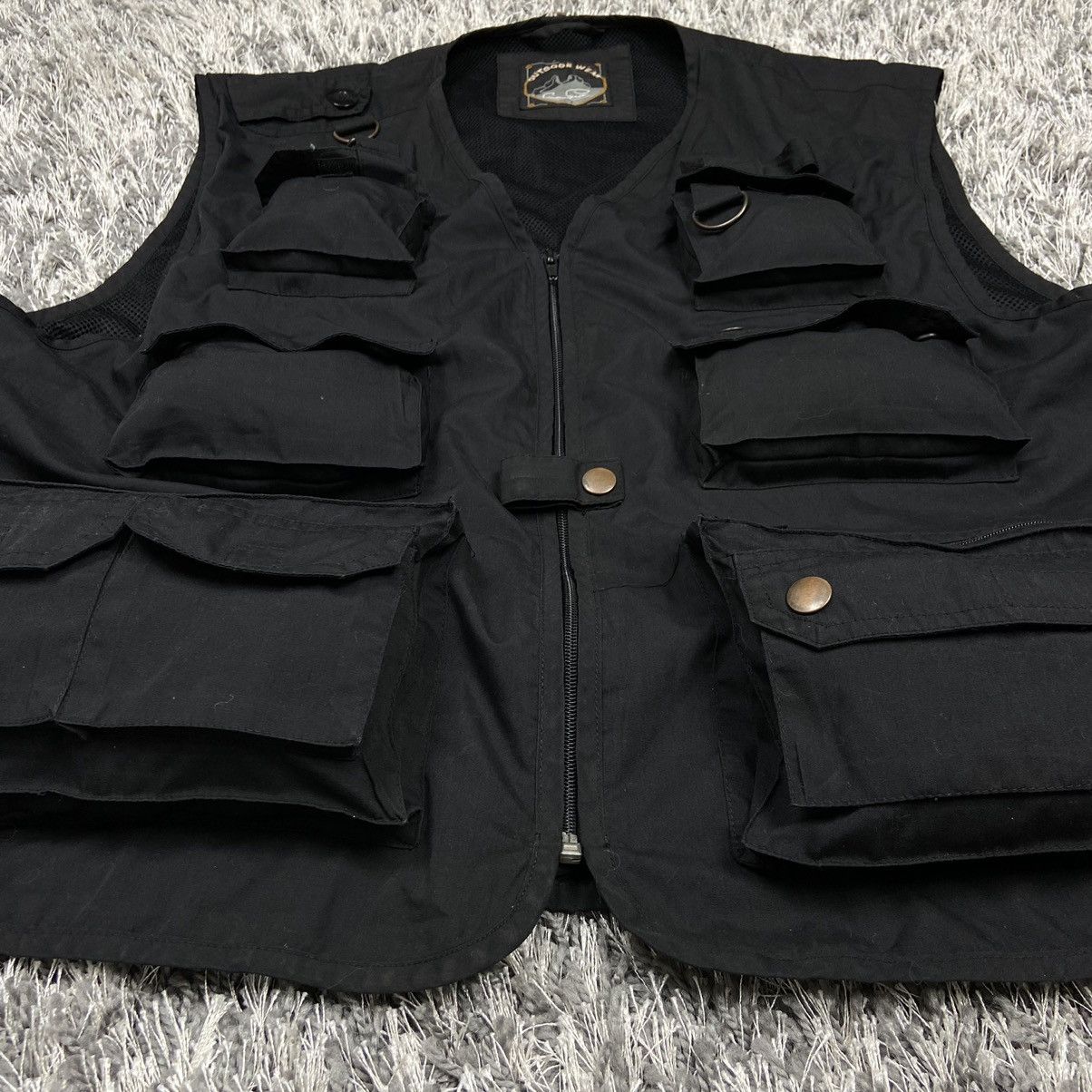 Japanese Brand MULTIPOCKET TACTICAL MILITARY VEST Size US L / EU 52-54 / 3 - 3 Thumbnail