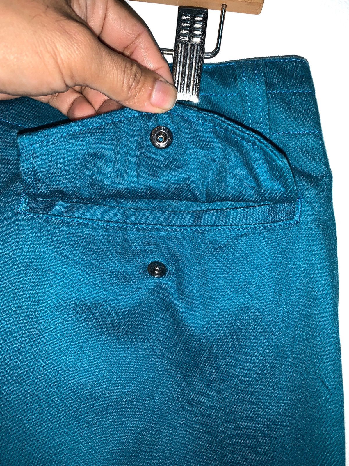 Japanese Brand × Other 291295 Homme Wide Legs Candy Cotton Blue. Size US 32 / EU 48 - 8 Thumbnail