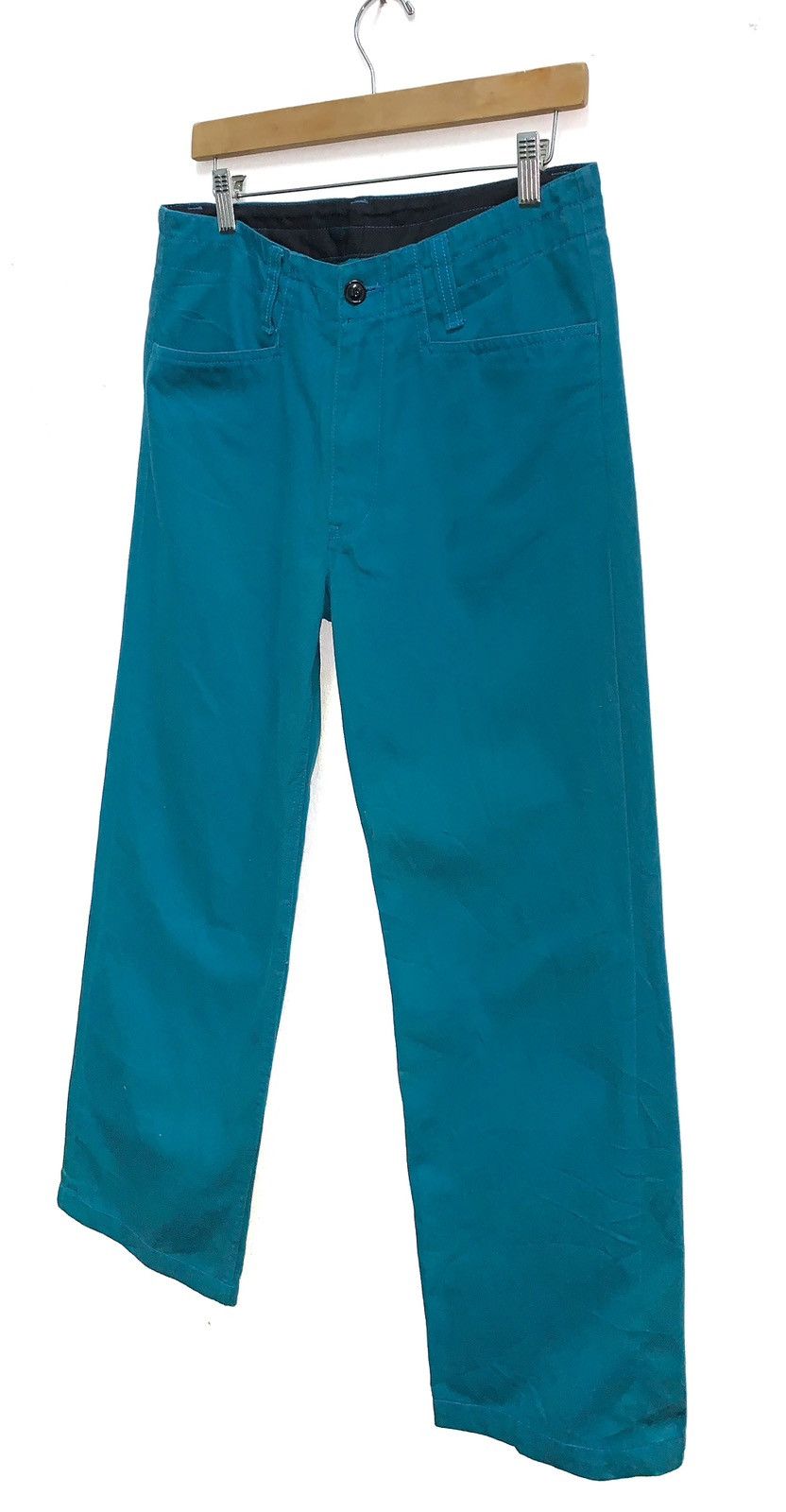 Japanese Brand × Other 291295 Homme Wide Legs Candy Cotton Blue. Size US 32 / EU 48 - 1 Thumbnail
