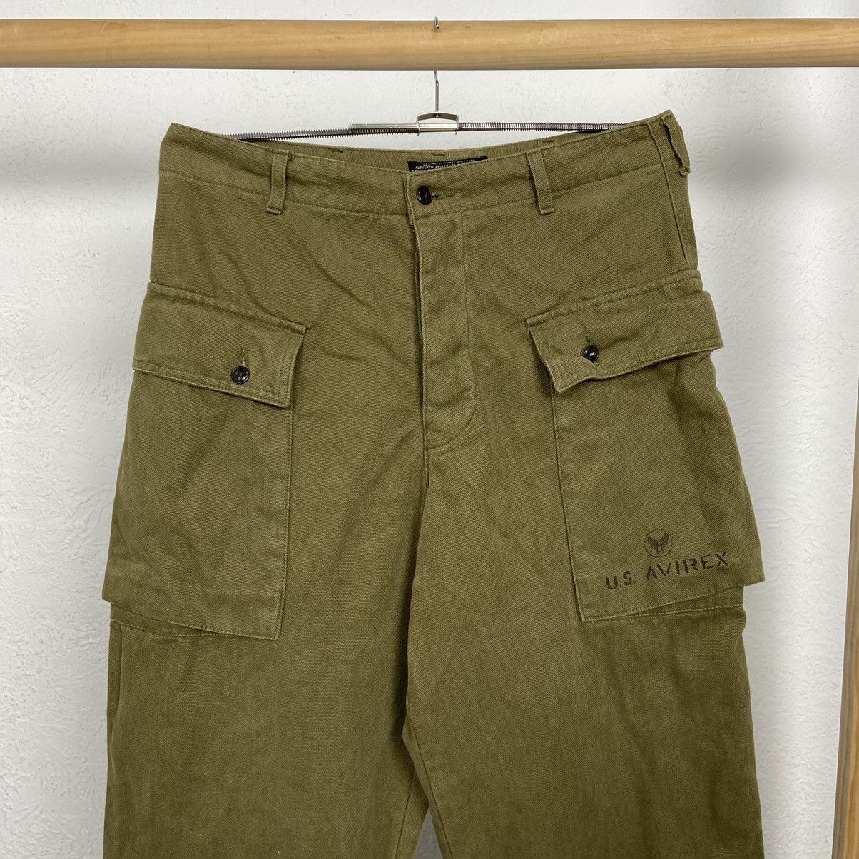 Avirex AVIREX ARCHIVE 1980s MULTIPOCKET UTILITY CARGO PANTS № 3015 Size US 32 / EU 48 - 4 Thumbnail