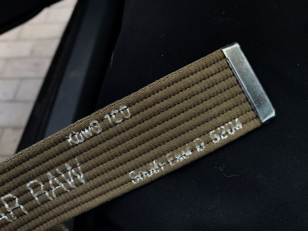 G-Star G Star Raw vintage military belt Size ONE SIZE - 6 Thumbnail