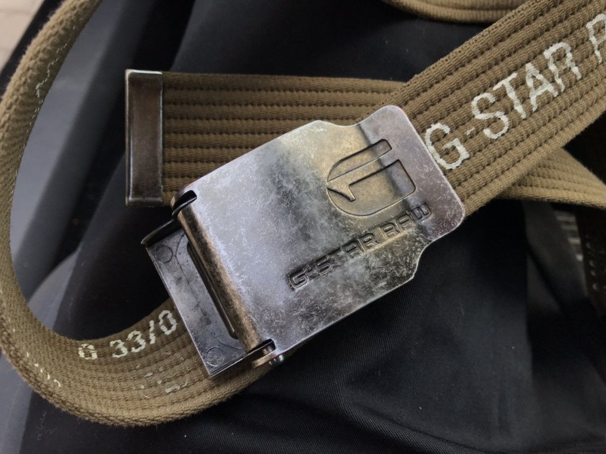 G-Star G Star Raw vintage military belt Size ONE SIZE - 2 Thumbnail