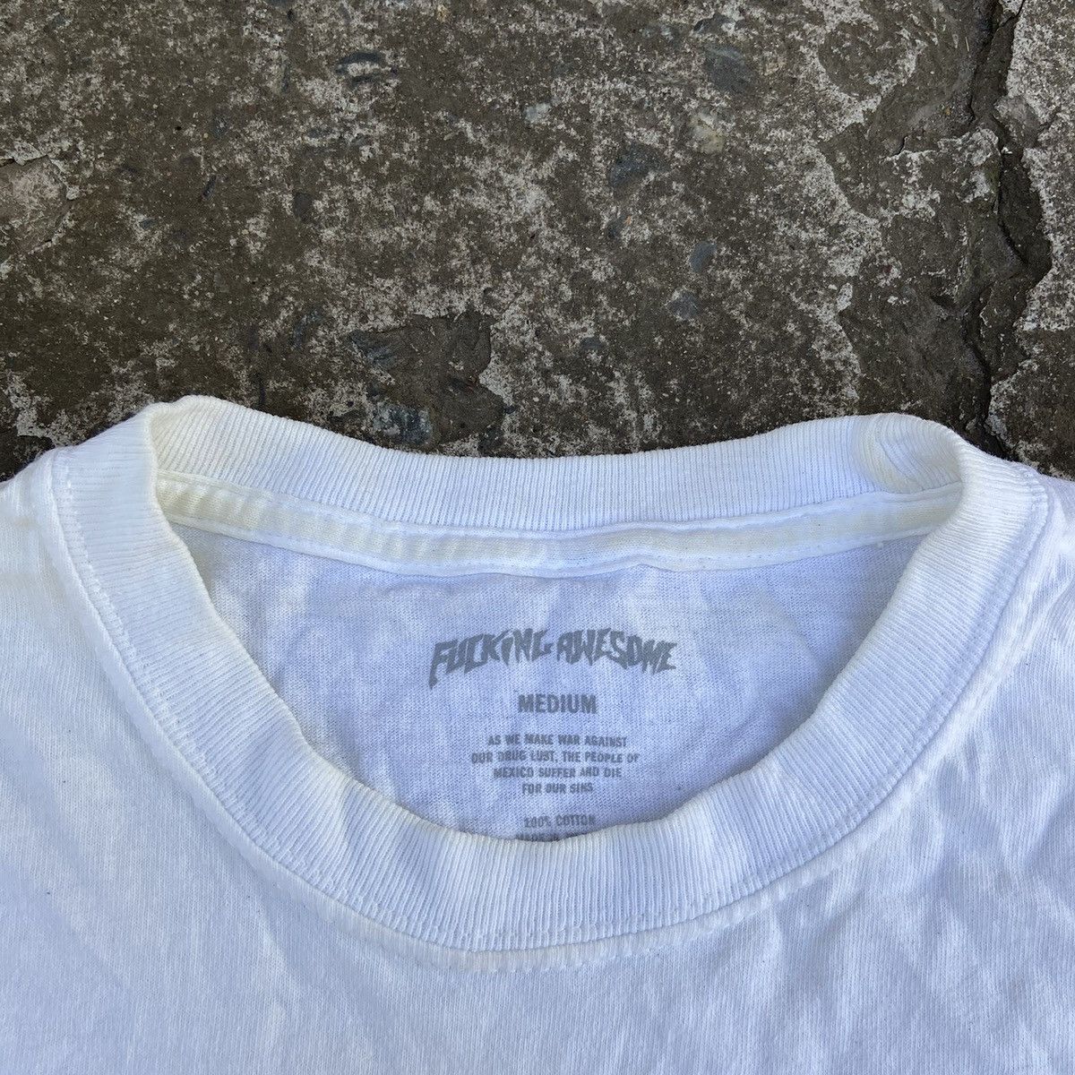 Fucking Awesome FUCKING AWESOME OG LOGO VINTAGE TEE - № 630 Size US M / EU 48-50 / 2 - 3 Thumbnail