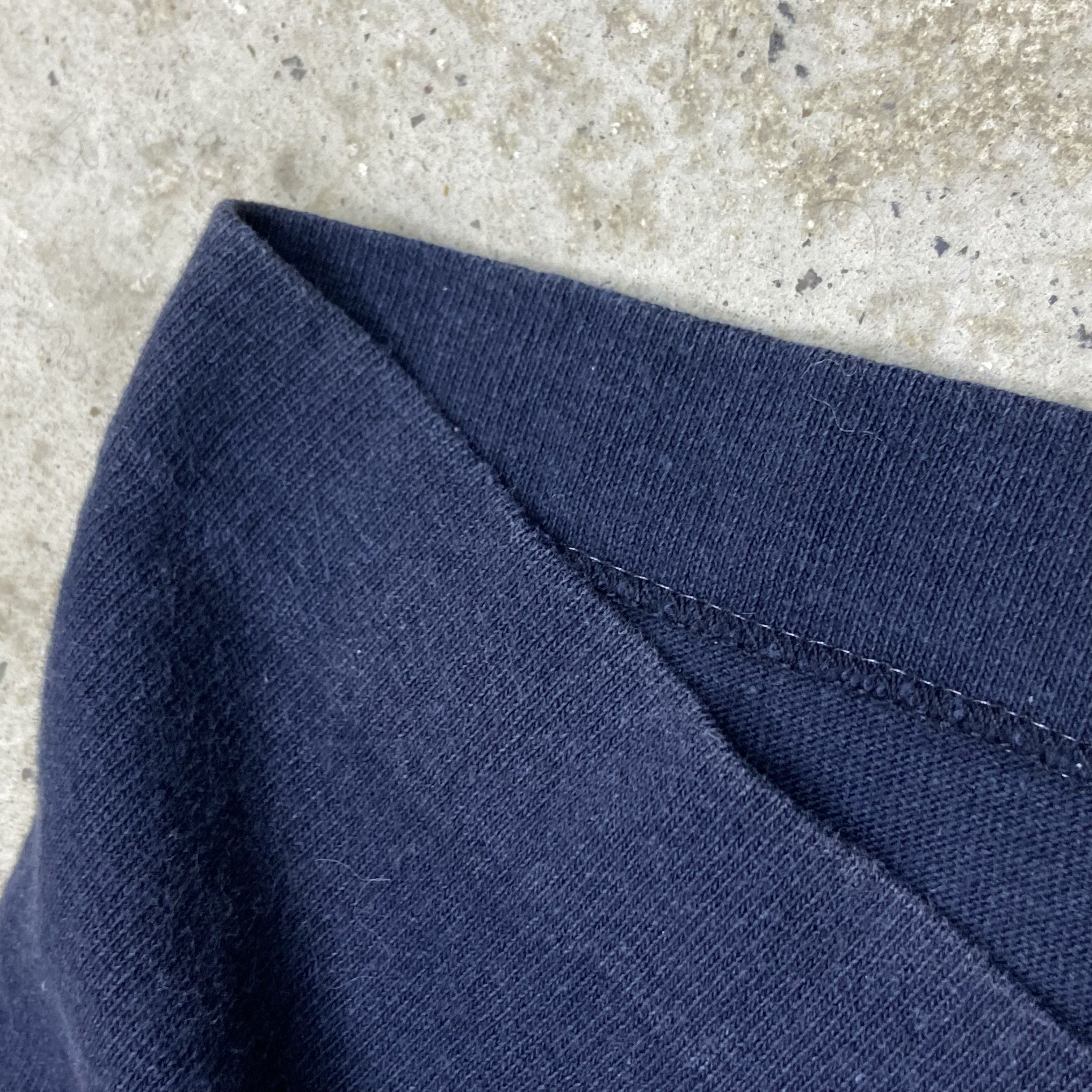 Stone Island 1980s ARCHIVE MINIMALISTIC LOGO RARE FADED SINGLE STITCH TEE Size US XXL / EU 58 / 5 - 9 Thumbnail