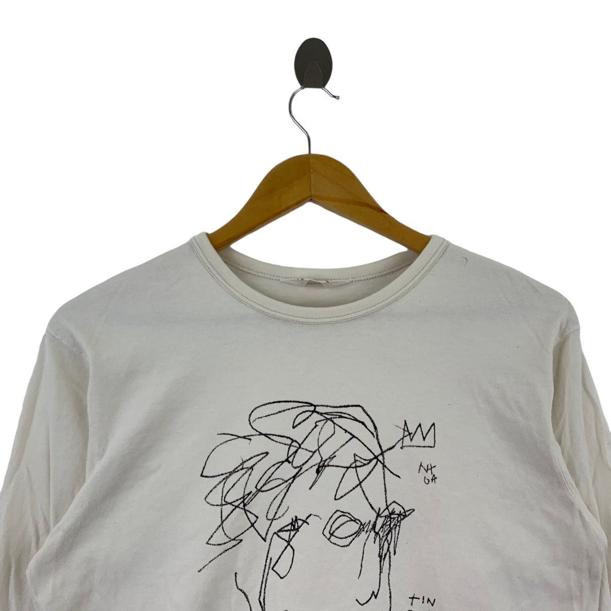 Uniqlo Vintage JEAN MICHEL BASQUIAT Drawings Size US S / EU 44-46 / 1 - 2 Thumbnail