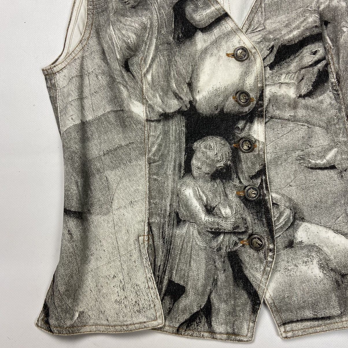 Roberto Cavalli ROBERTO CAVALLI ARCHIVE 1990s RENAISSANCE ART SUIT - № 2145 Size US 32 / EU 48 - 7 Thumbnail