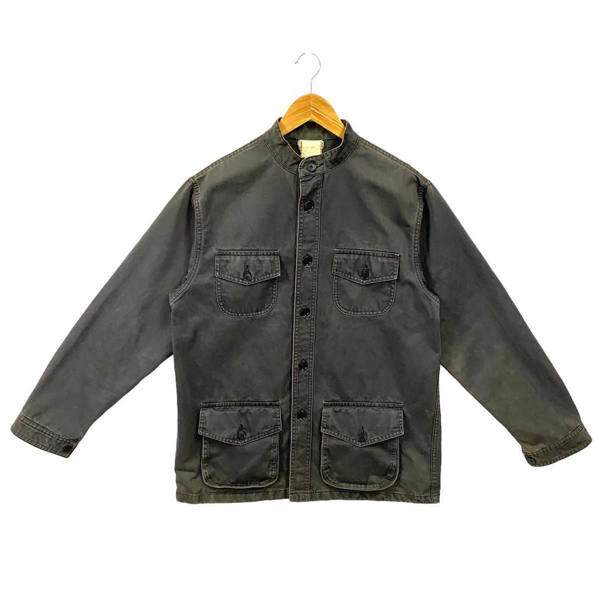 Vintage Vintage 60s 70s European Work Jacket Four Patch Pocket Size US M / EU 48-50 / 2 - 1 Thumbnail