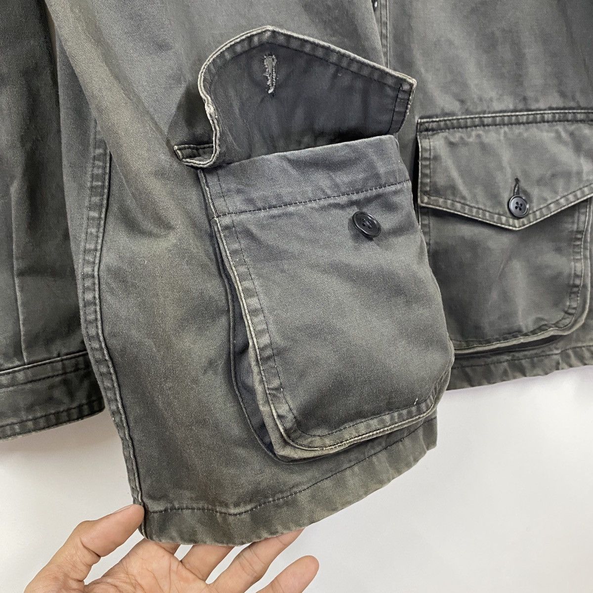 Vintage Vintage 60s 70s European Work Jacket Four Patch Pocket Size US M / EU 48-50 / 2 - 6 Thumbnail