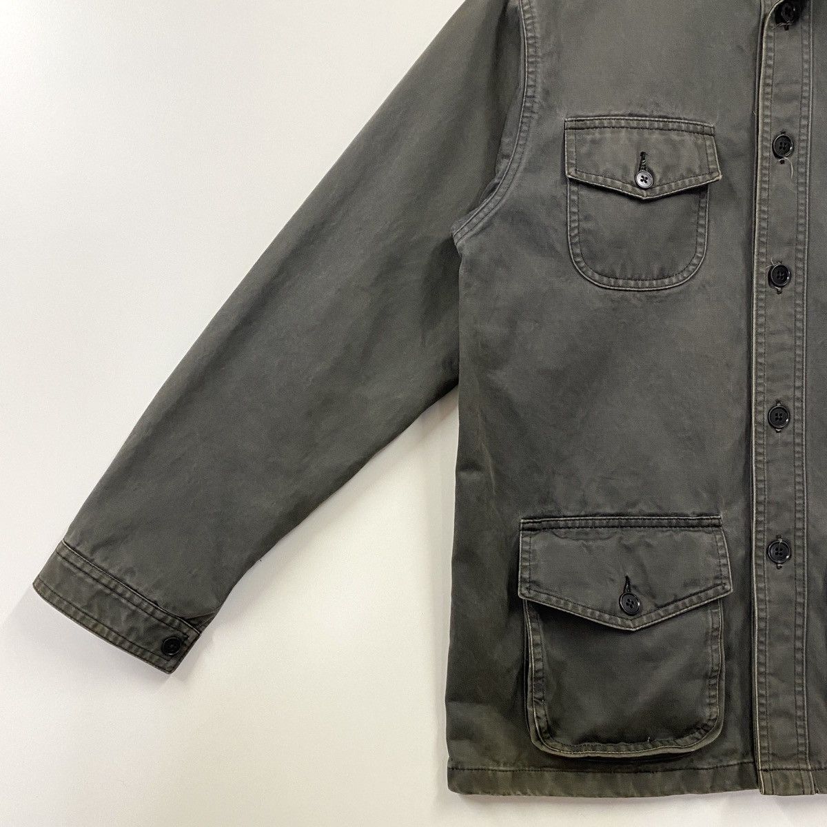Vintage Vintage 60s 70s European Work Jacket Four Patch Pocket Size US M / EU 48-50 / 2 - 5 Thumbnail