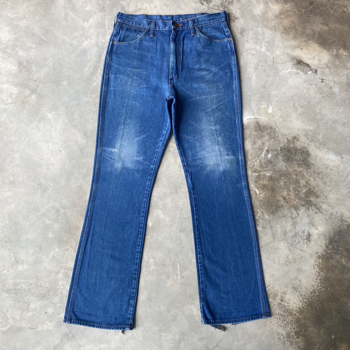 🔥RARE🔥Vintage 60s/70s Wrangler regular fit flare jeans