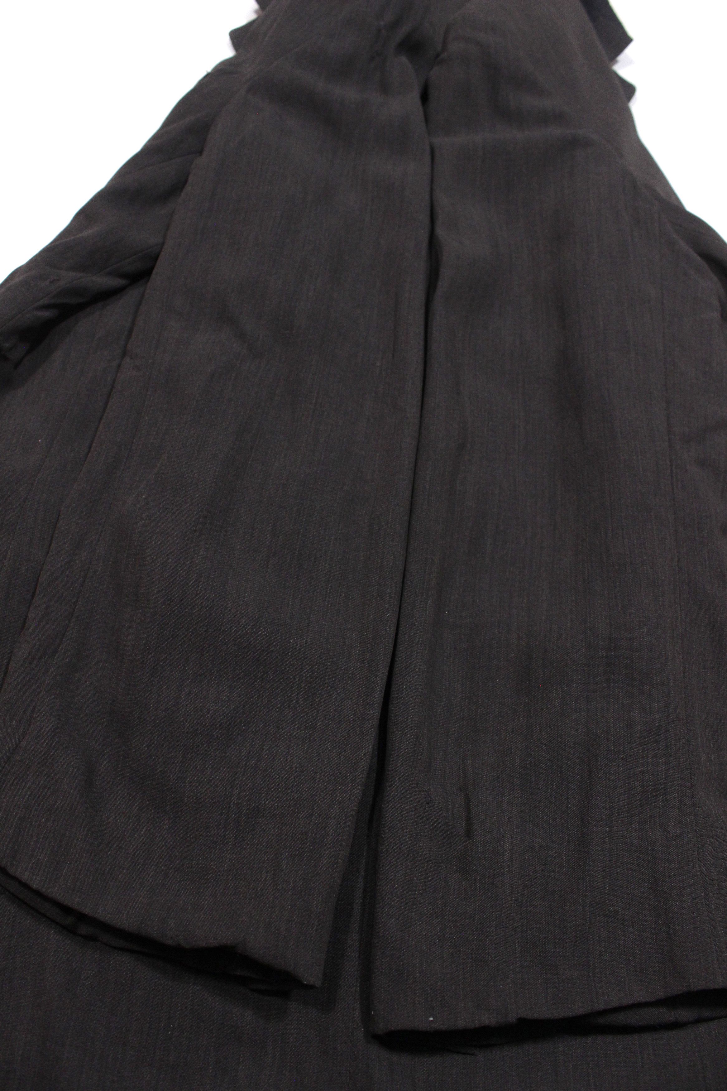 Dries Van Noten 90S Wool Distressed Blazer Vintage Size S / US 4 / IT 40 - 7 Thumbnail
