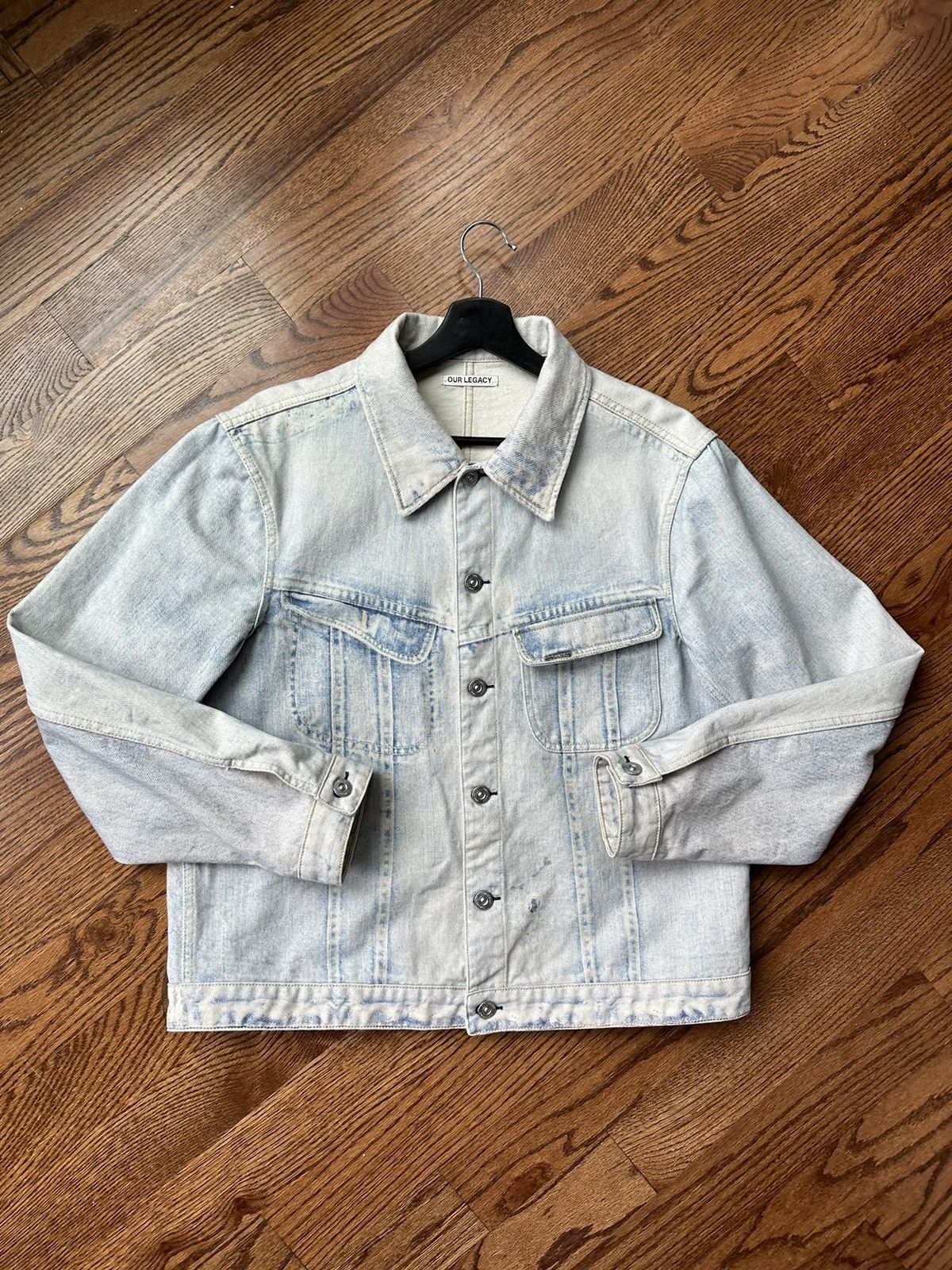 Our Legacy FW22 Rebirth Denim Jacket in Digital Rodeo Print Sz 50 