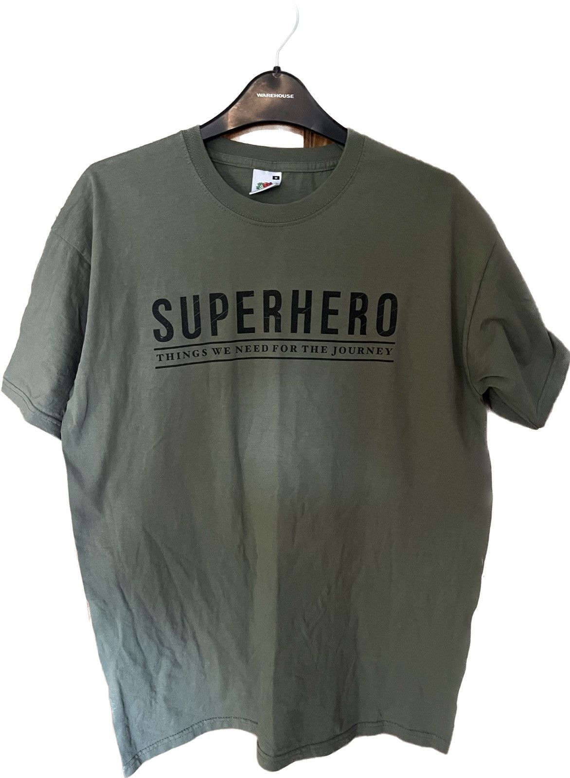 Vintage Rare UK band T shirt SUPERHERO Grailed