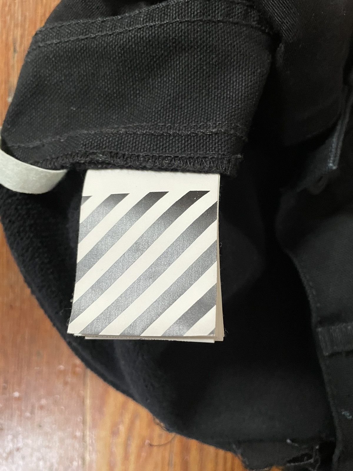 Off-White Off-White Paint Black Carpenter Pants. Size US 32 / EU 48 - 9 Thumbnail