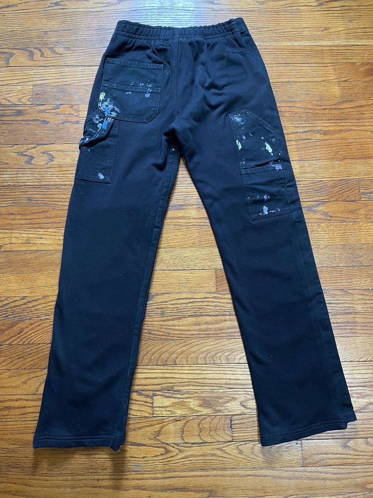 Off-White Off-White Paint Black Carpenter Pants. Size US 32 / EU 48 - 5 Thumbnail