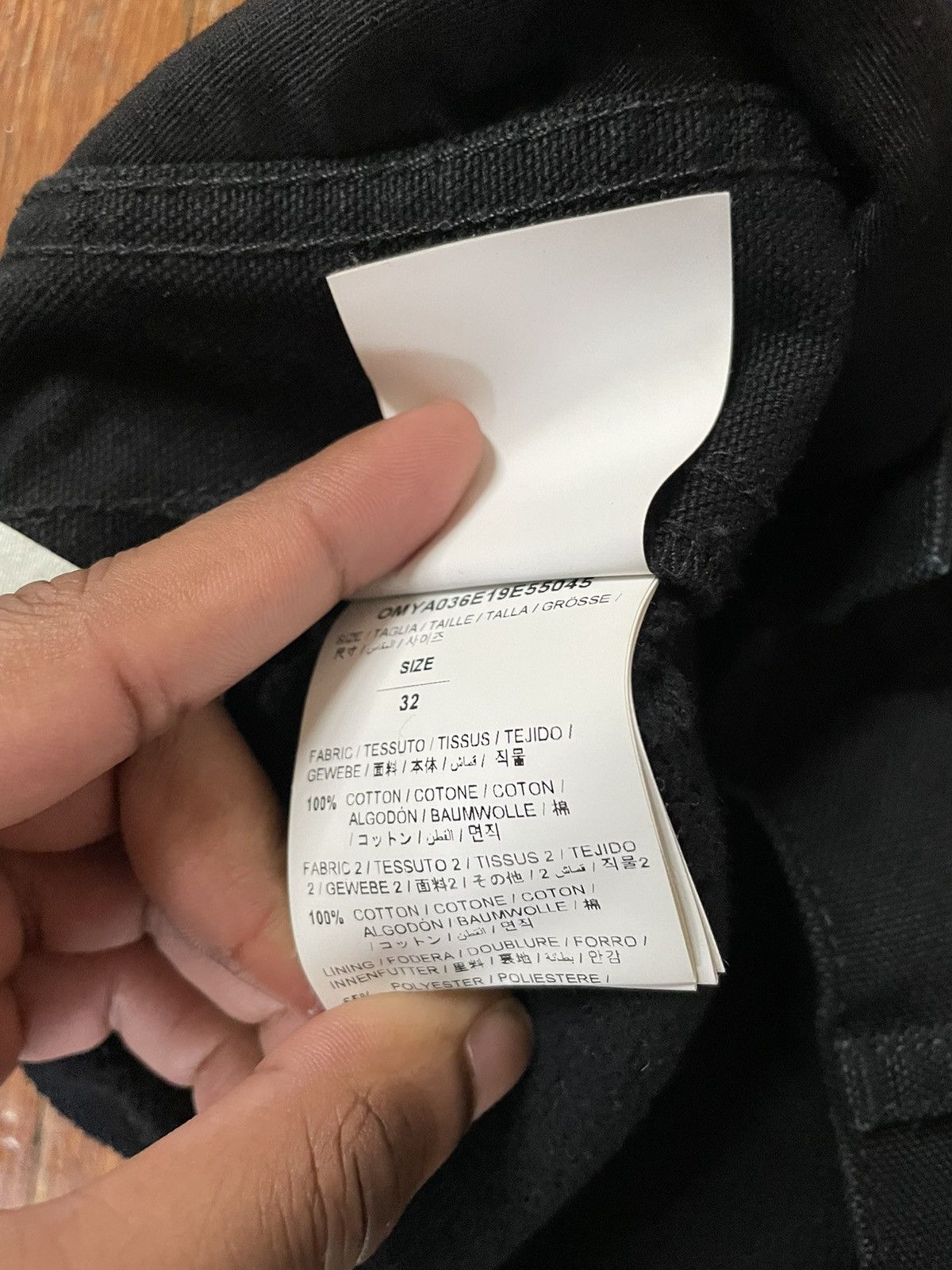 Off-White Off-White Paint Black Carpenter Pants. Size US 32 / EU 48 - 10 Thumbnail