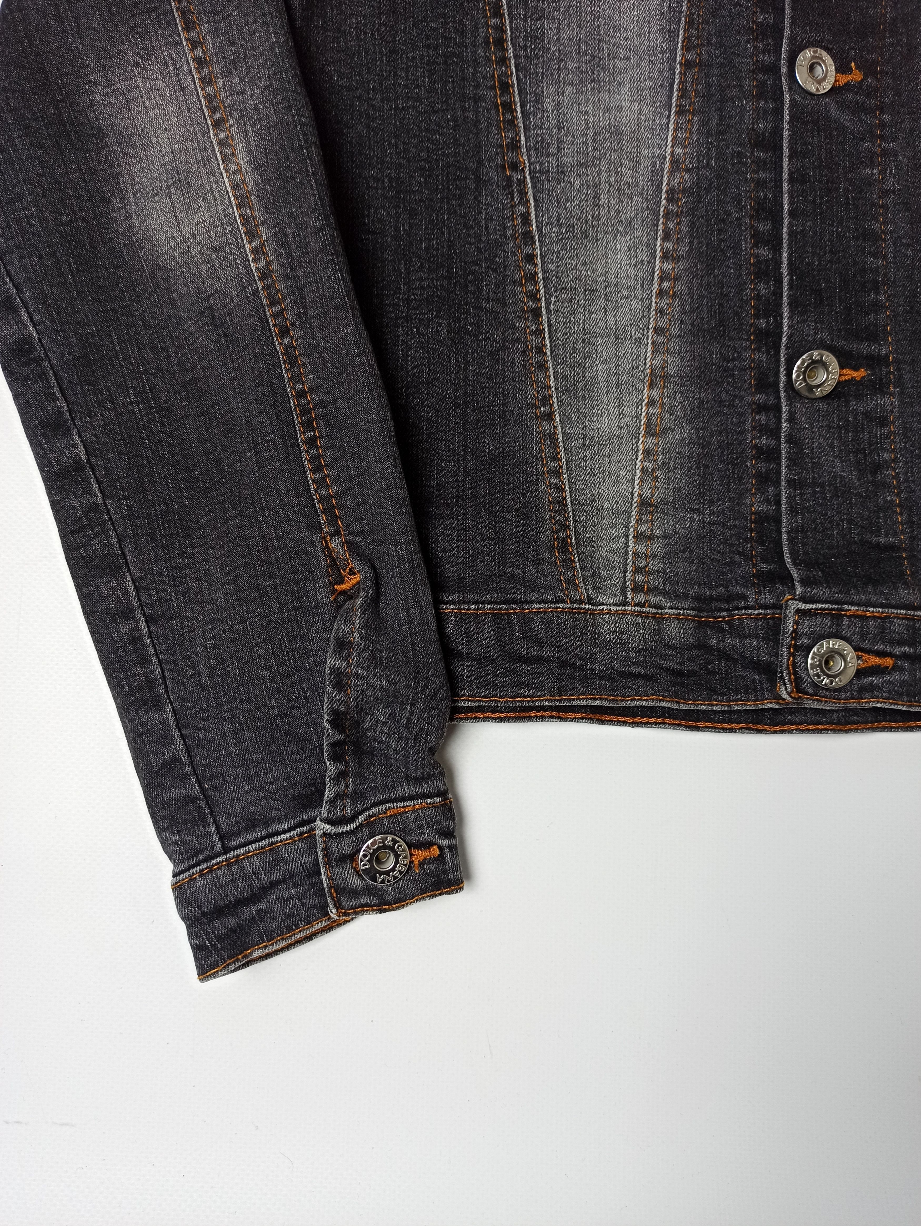 Dolce & Gabbana Dolce&Gabbana Vintage Denim Jacket Size S / US 4 / IT 40 - 8 Thumbnail