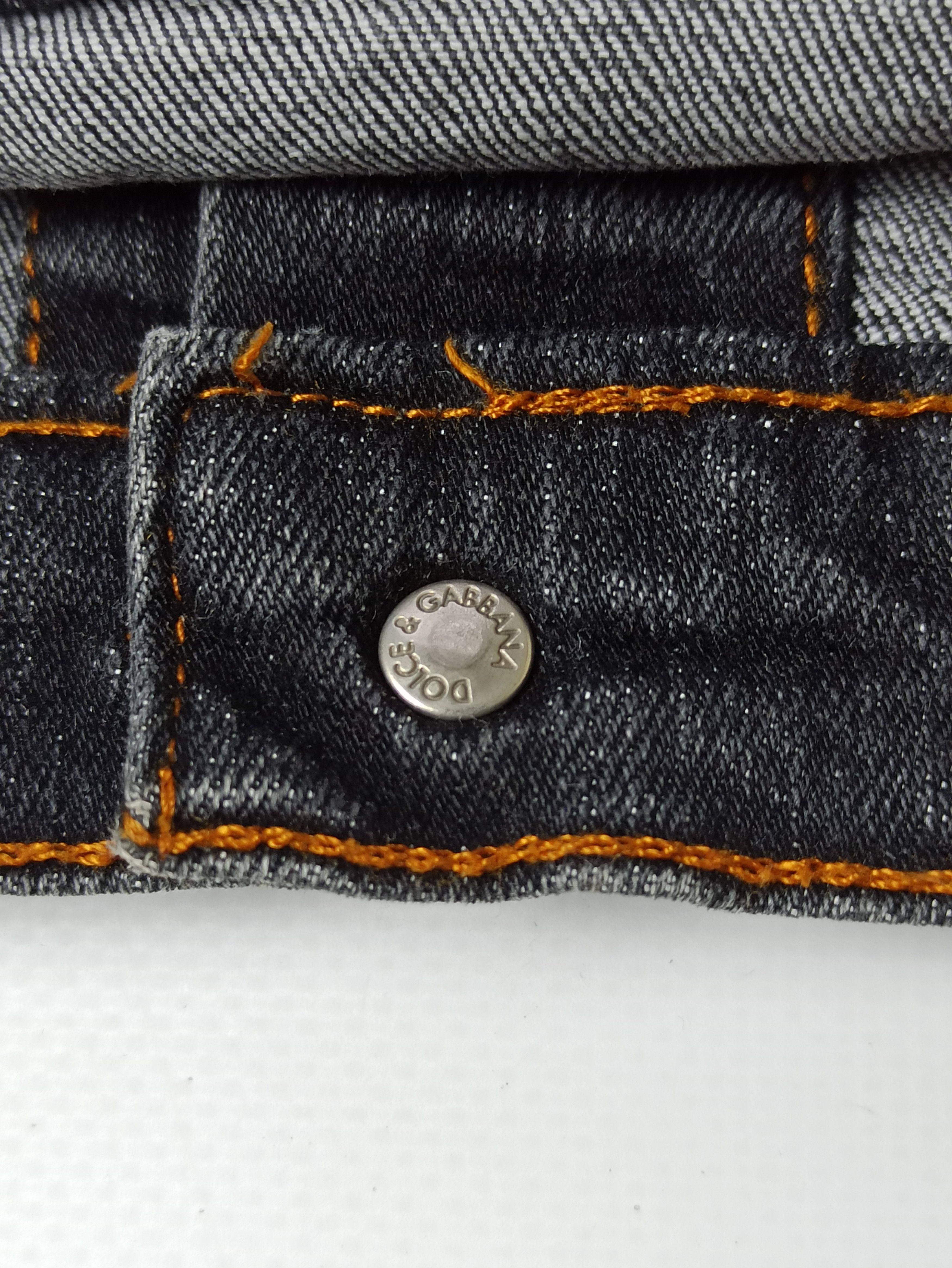 Dolce & Gabbana Dolce&Gabbana Vintage Denim Jacket Size S / US 4 / IT 40 - 6 Thumbnail