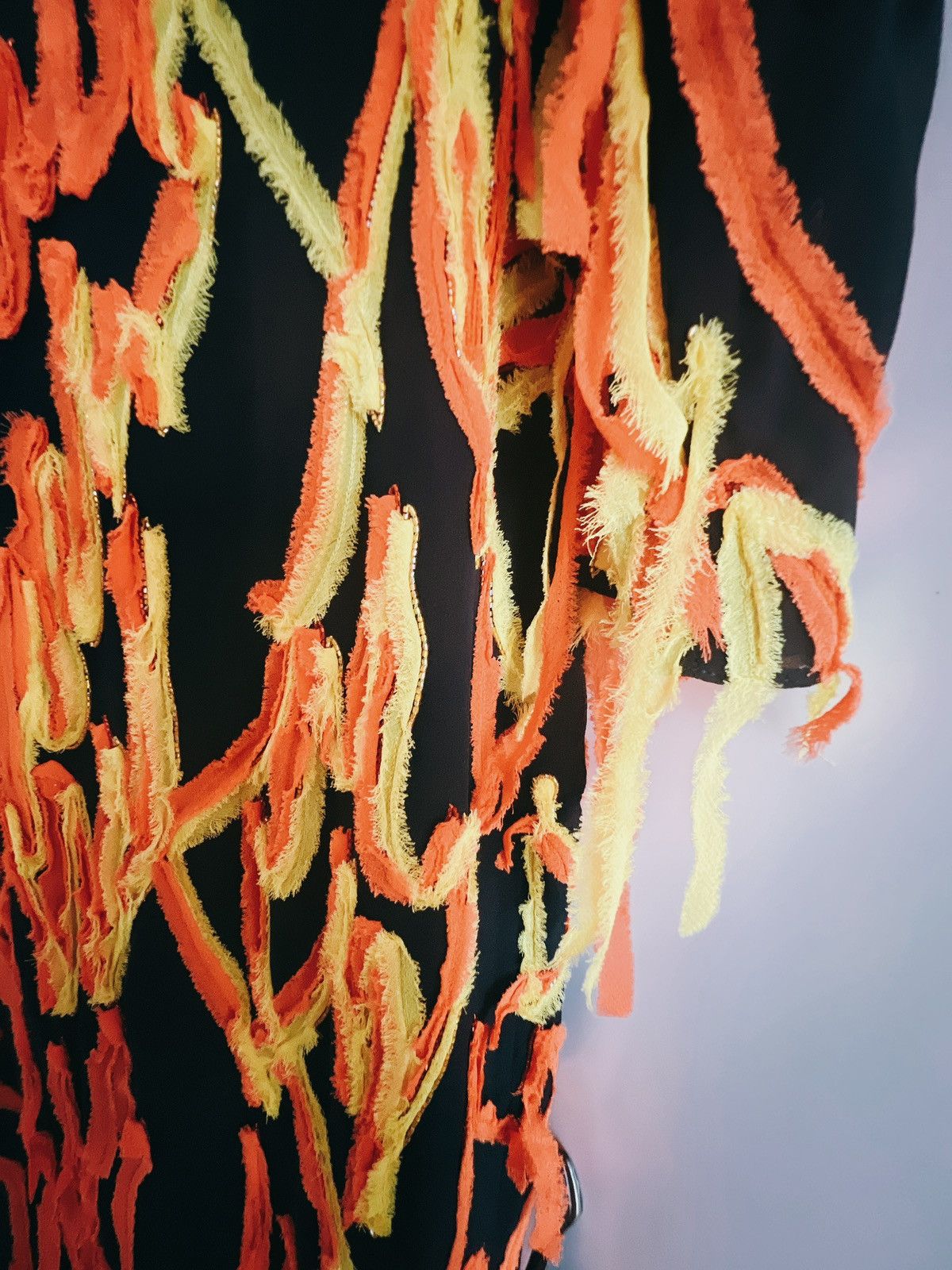 Acne Studios 🔥 Acne Studio FW16 Iconic beaded flame Dress Size XXS / US 00 / IT 34 - 6 Thumbnail
